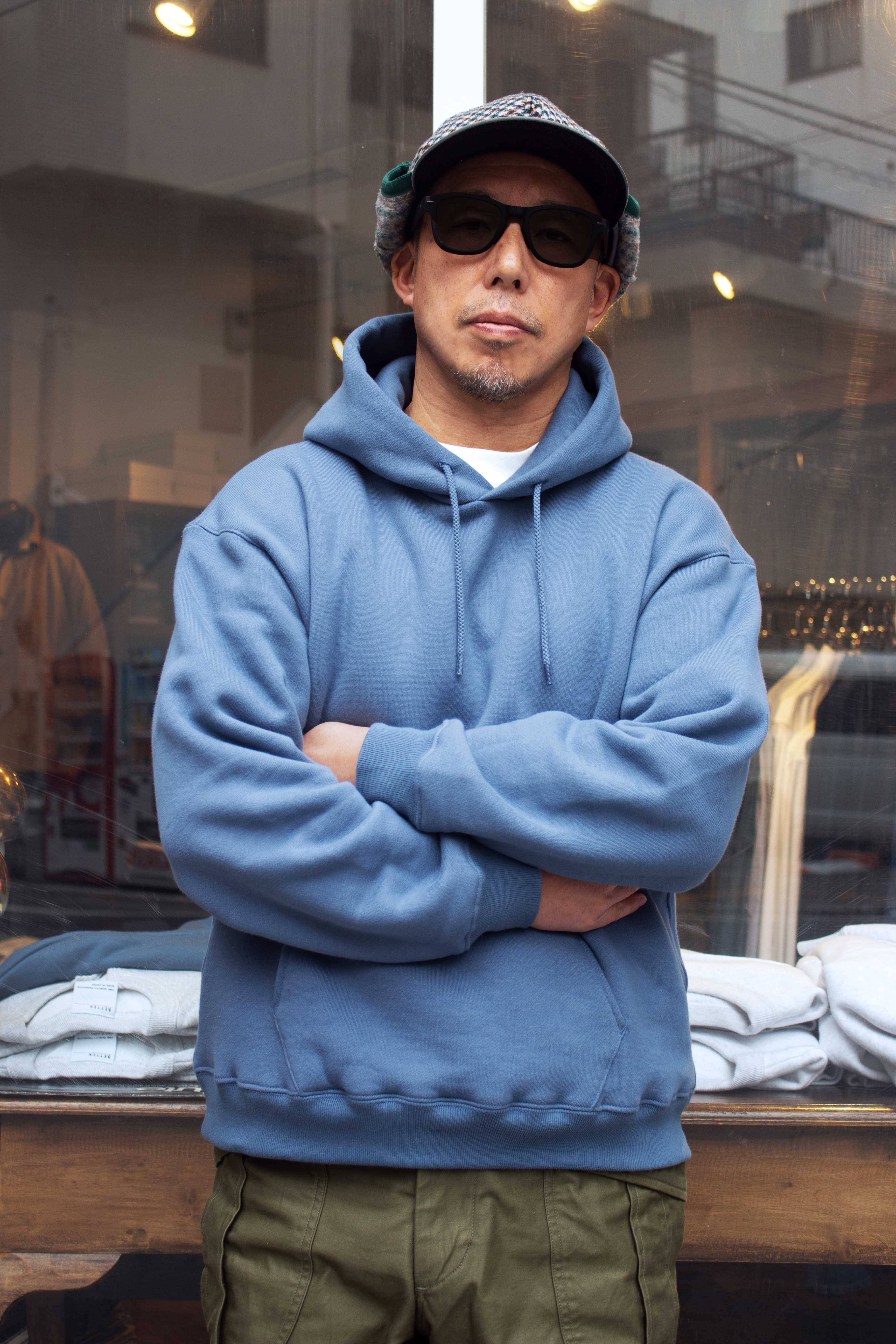 STILL BY HAND プルオーバーパーカ PT02254