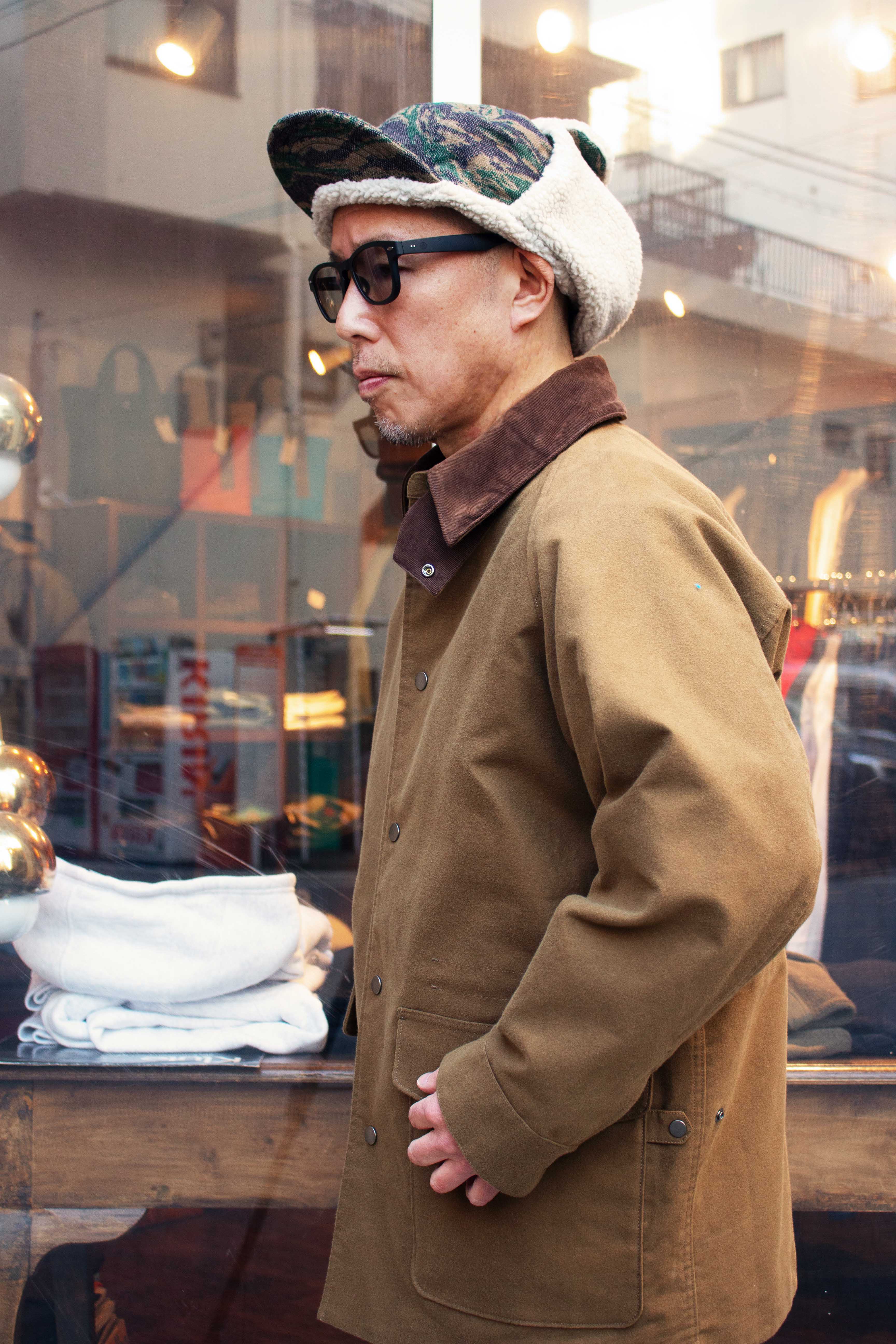 EXPANSION NYTRAPPERS HAT DEADSTOCK WOOLRICH FABRIC