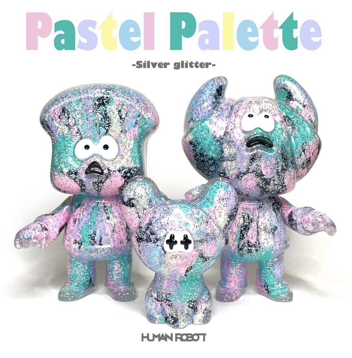 【抽選販売】PANDEAD（Pastel Palette Ver.)Silver glitter