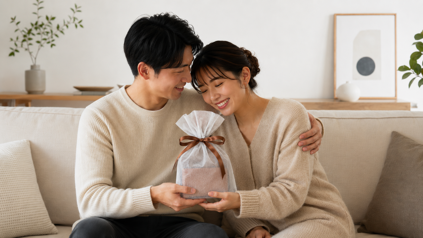結婚祝いに革財布 ふたりへ贈る、本革のペアウォレット