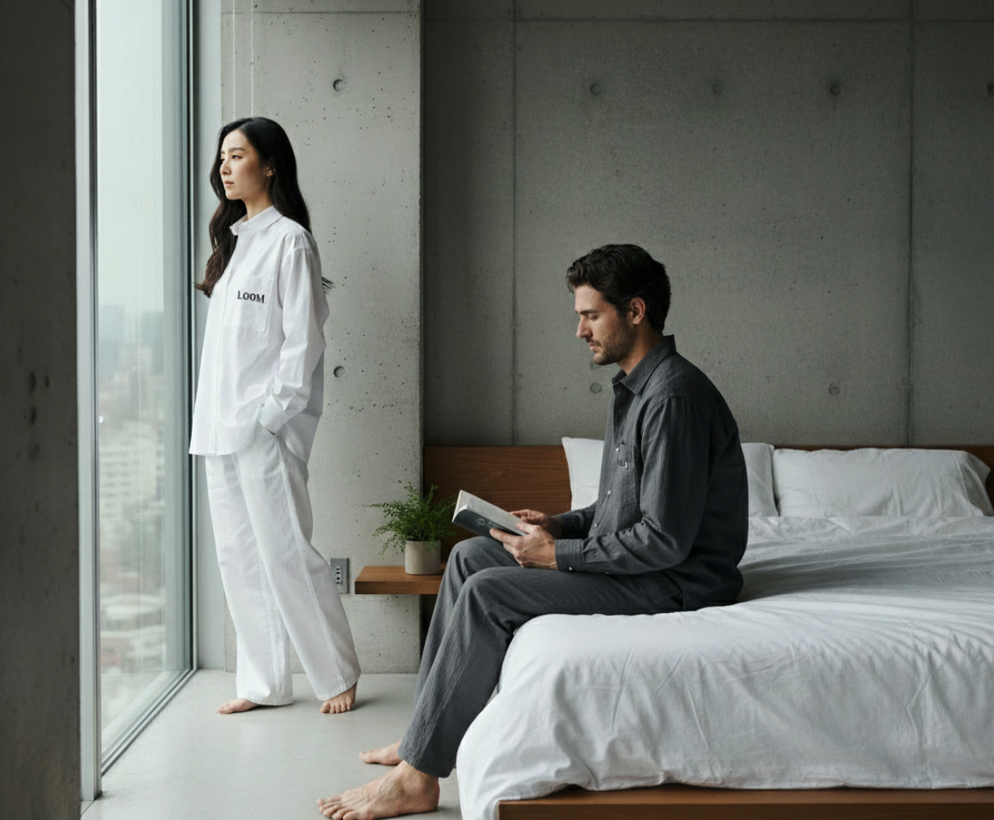 「 LOOM 」Apparel - The Fabric of Your Time.