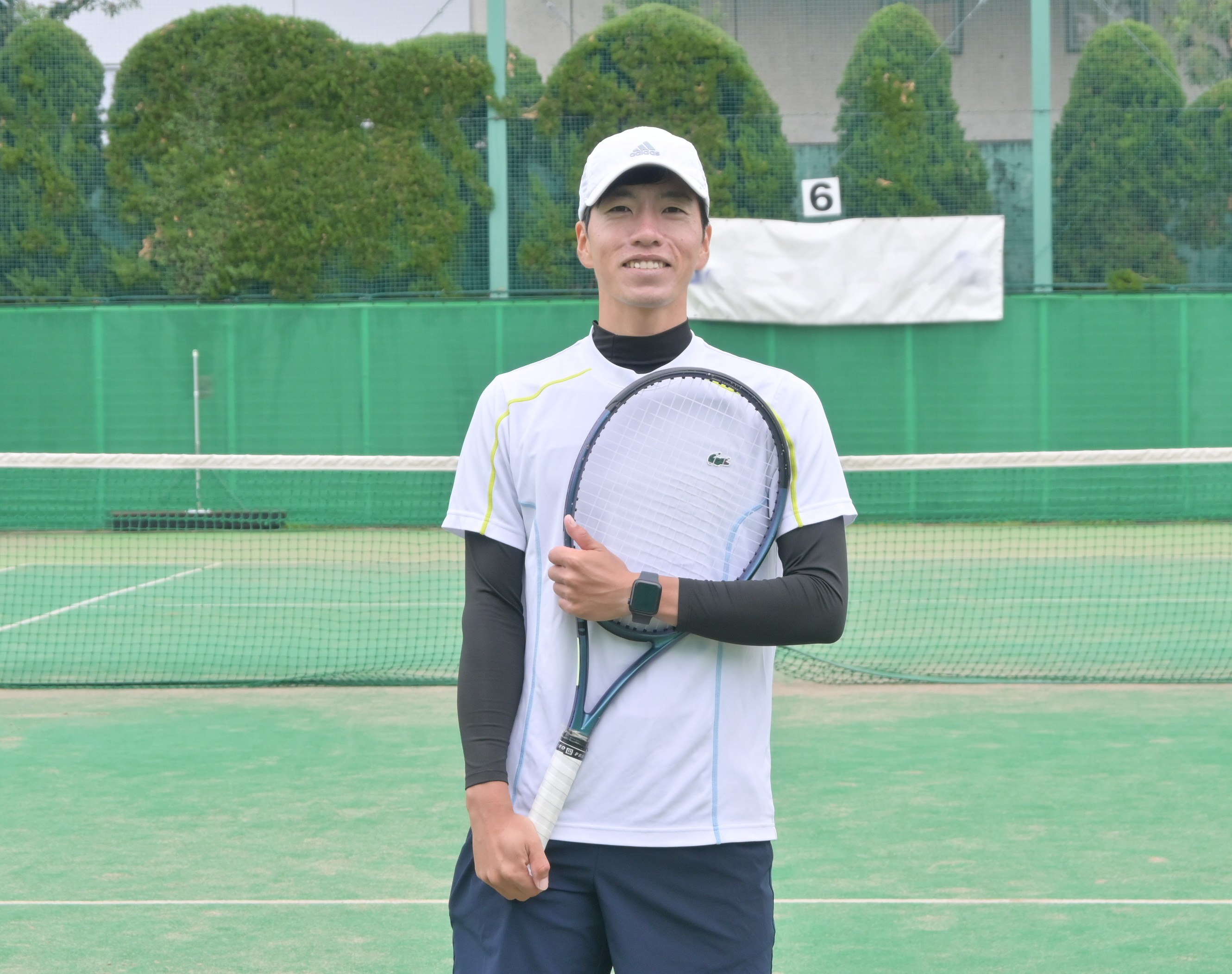 WEARING ON THE “ATHLETE” − テニスコーチ 富田駿さん