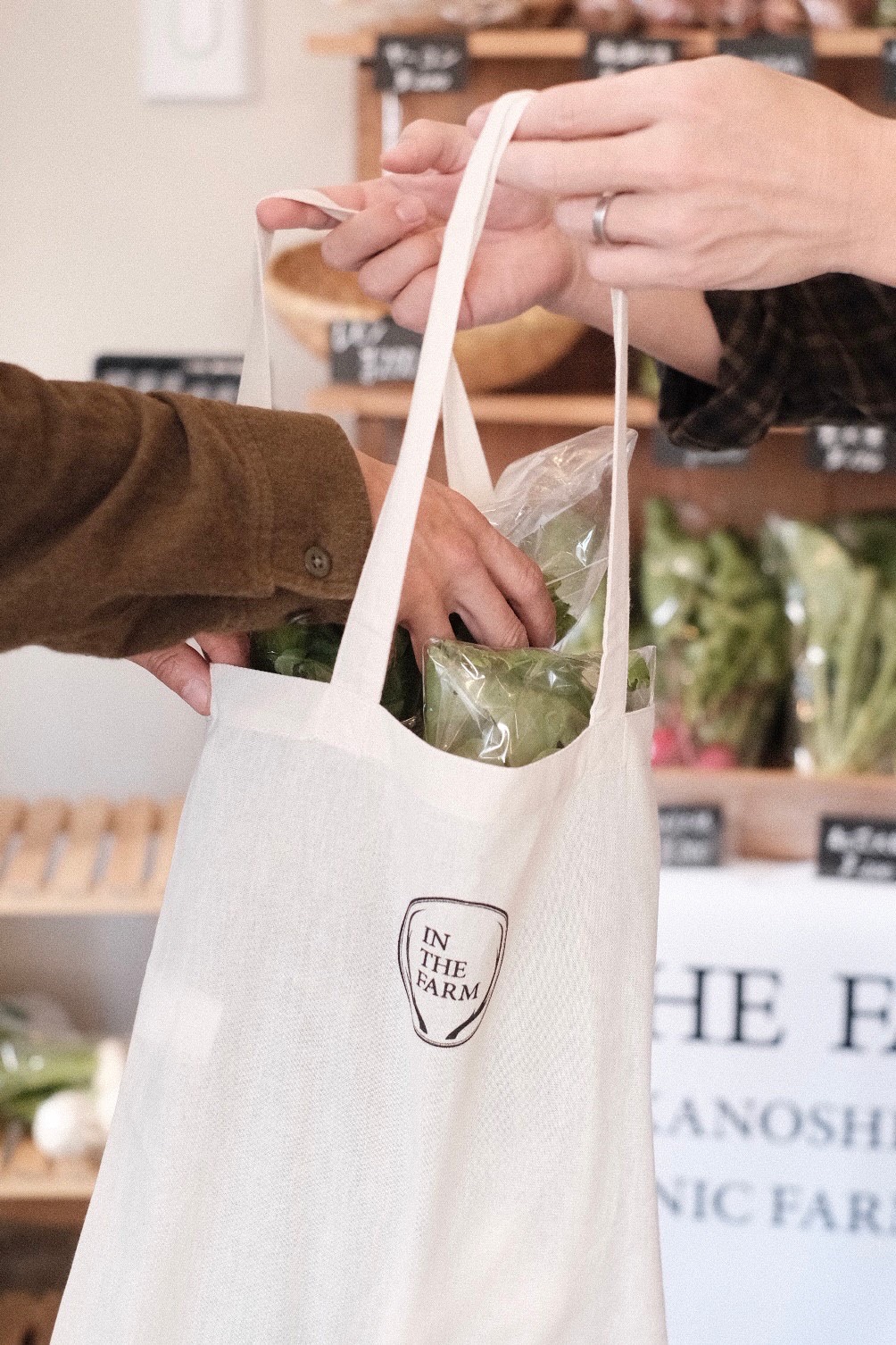 オリジナルエコバッグができました！