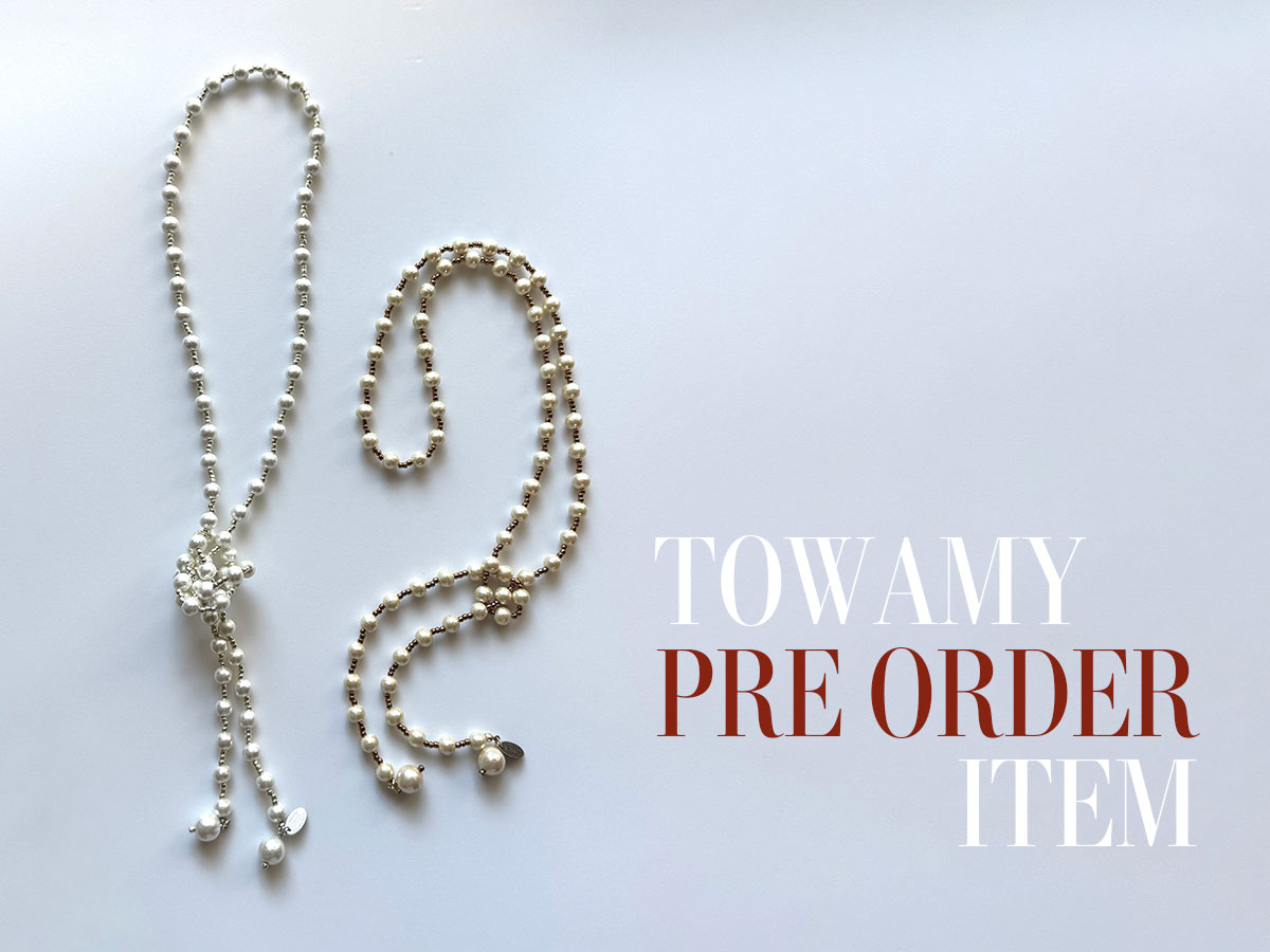 【PRE ORDER START】特別な季節を彩るアクセサリー