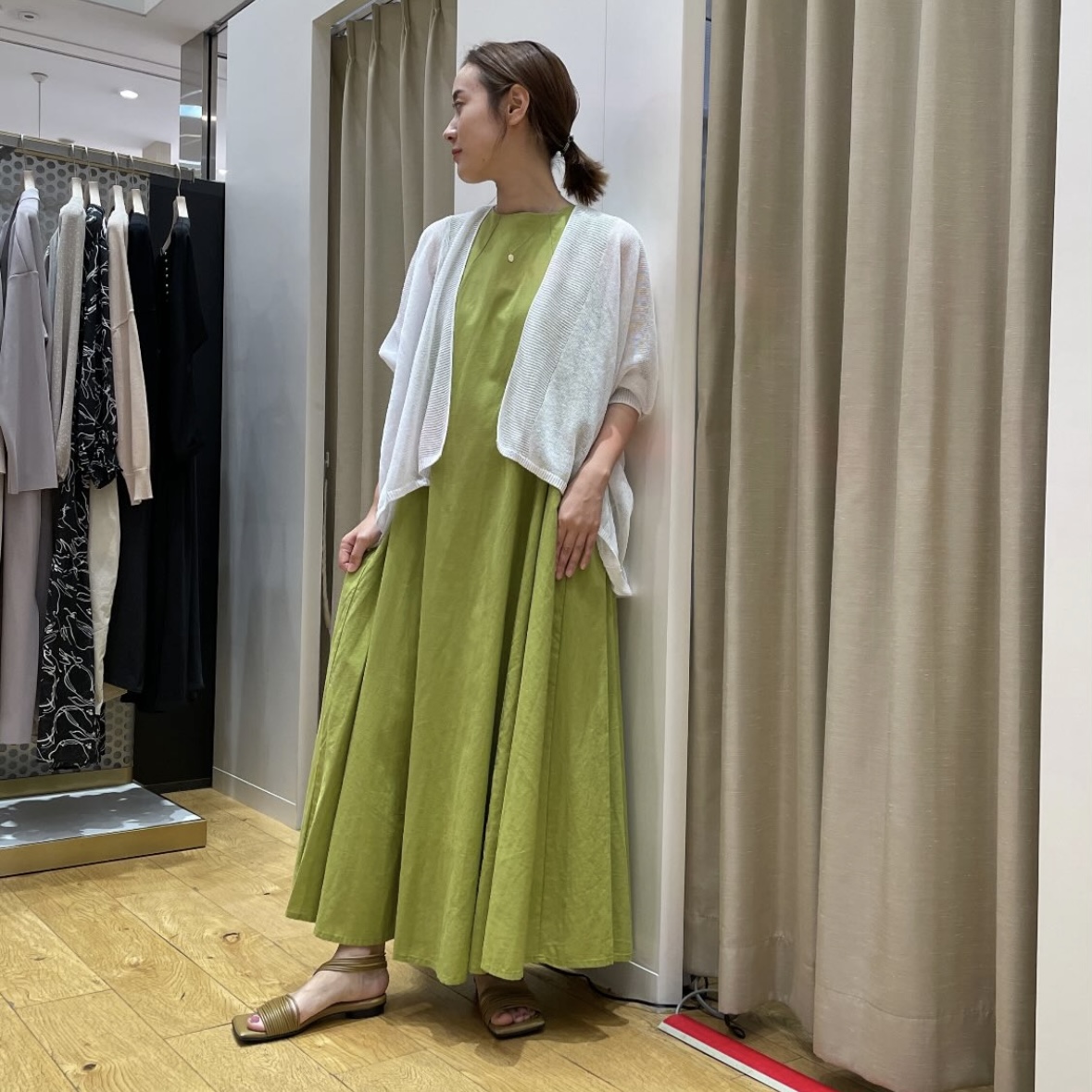 【STAFF STYLING】ボレロカーディガン