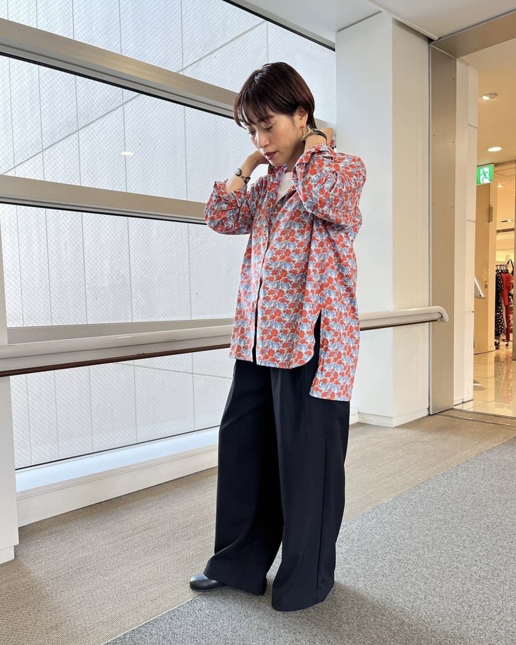 【STAFF STYLING】シルエット抜群のワイドポケット付きパンツ🎵