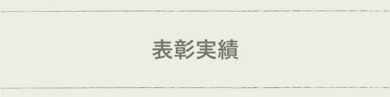 表彰実績