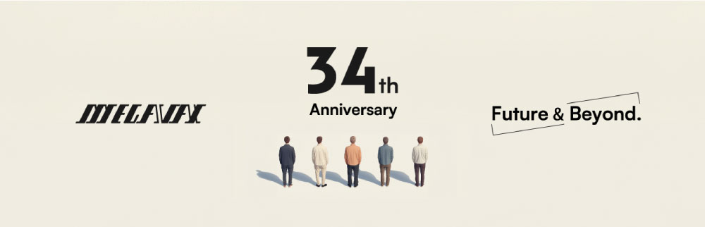 メガバックス株式会社34周年のご挨拶