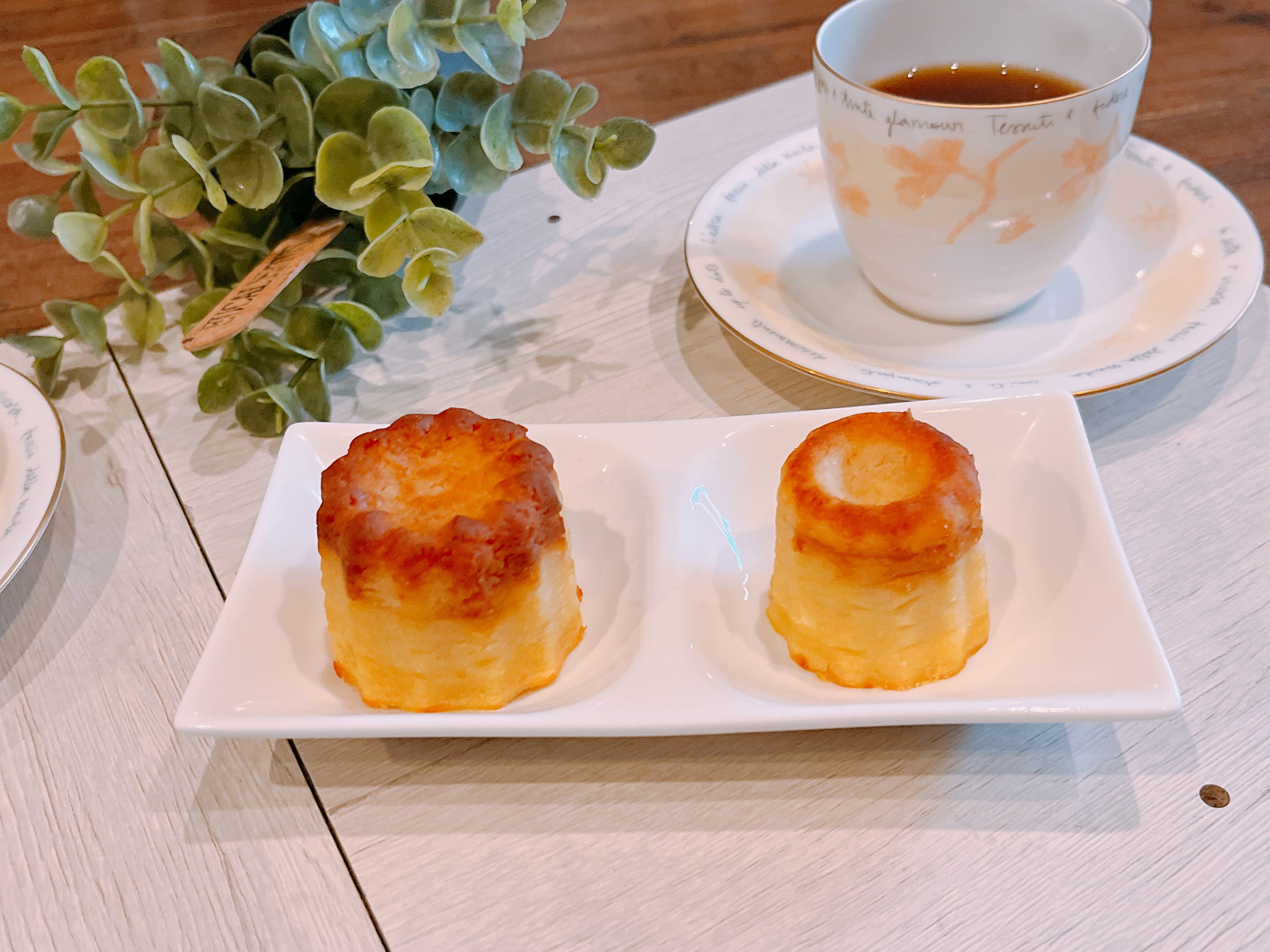 カヌレの形が可愛い♪焼き芋スイーツ【焼き芋カヌレ】