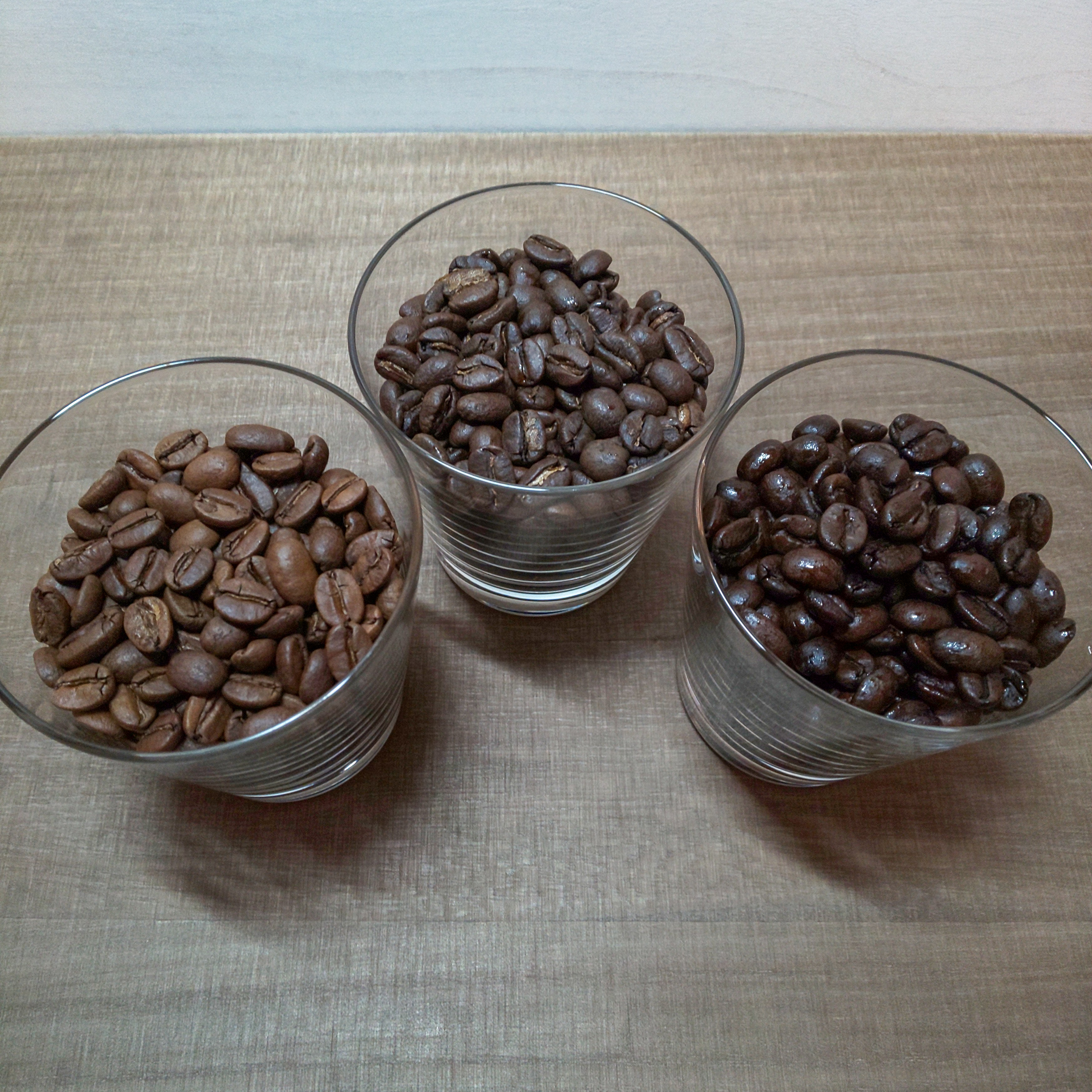 コーヒー豆の焙煎度☕️