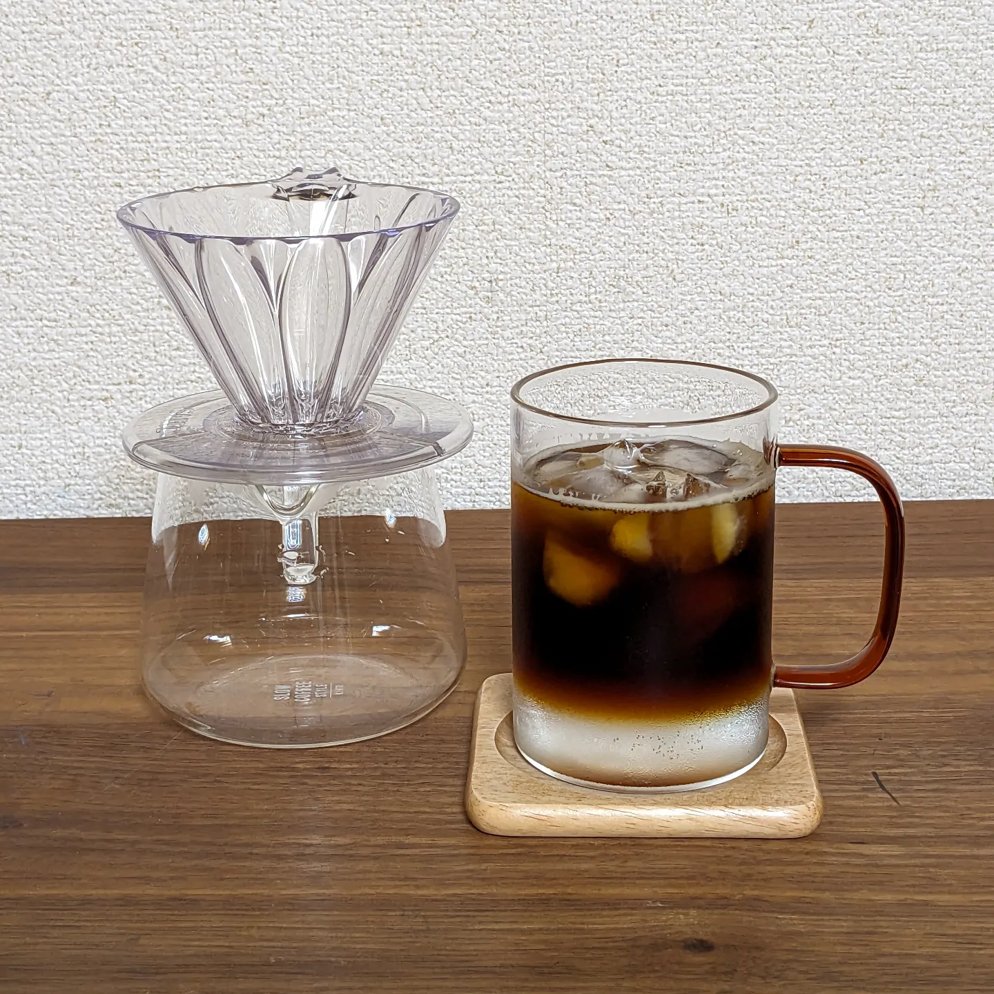 ハンドドリップでコーヒートニック作ってみました！