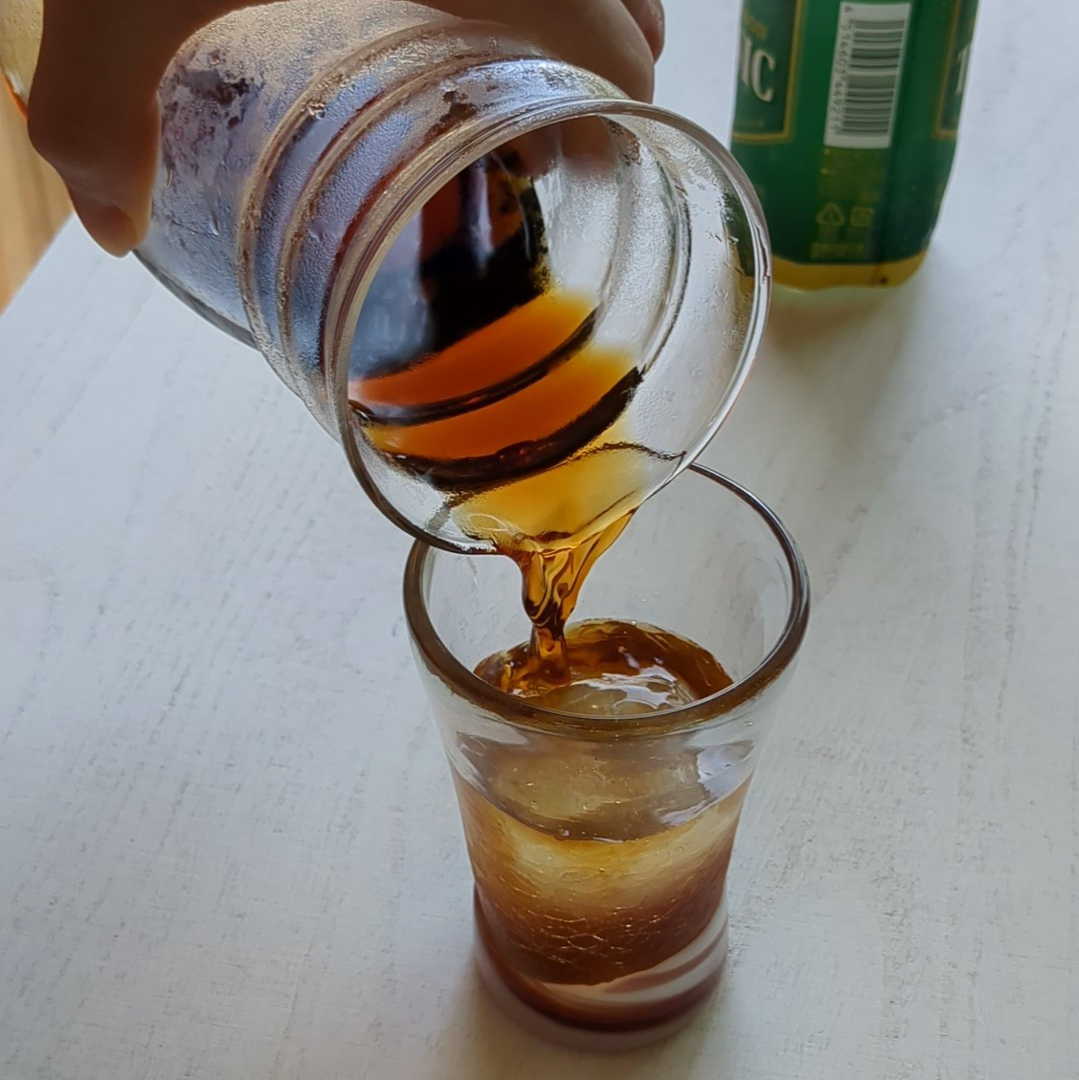 水出しを使った簡単なコーヒートニックの作り方🥤