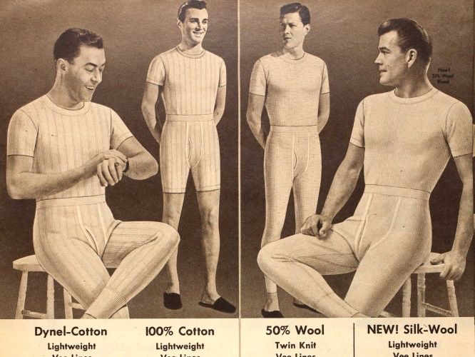 メンズアンダーウェアの歴史と文化：時代とともに進化するスタイル