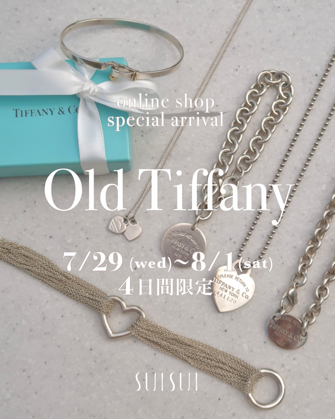 Old Tiffany, only 4days!