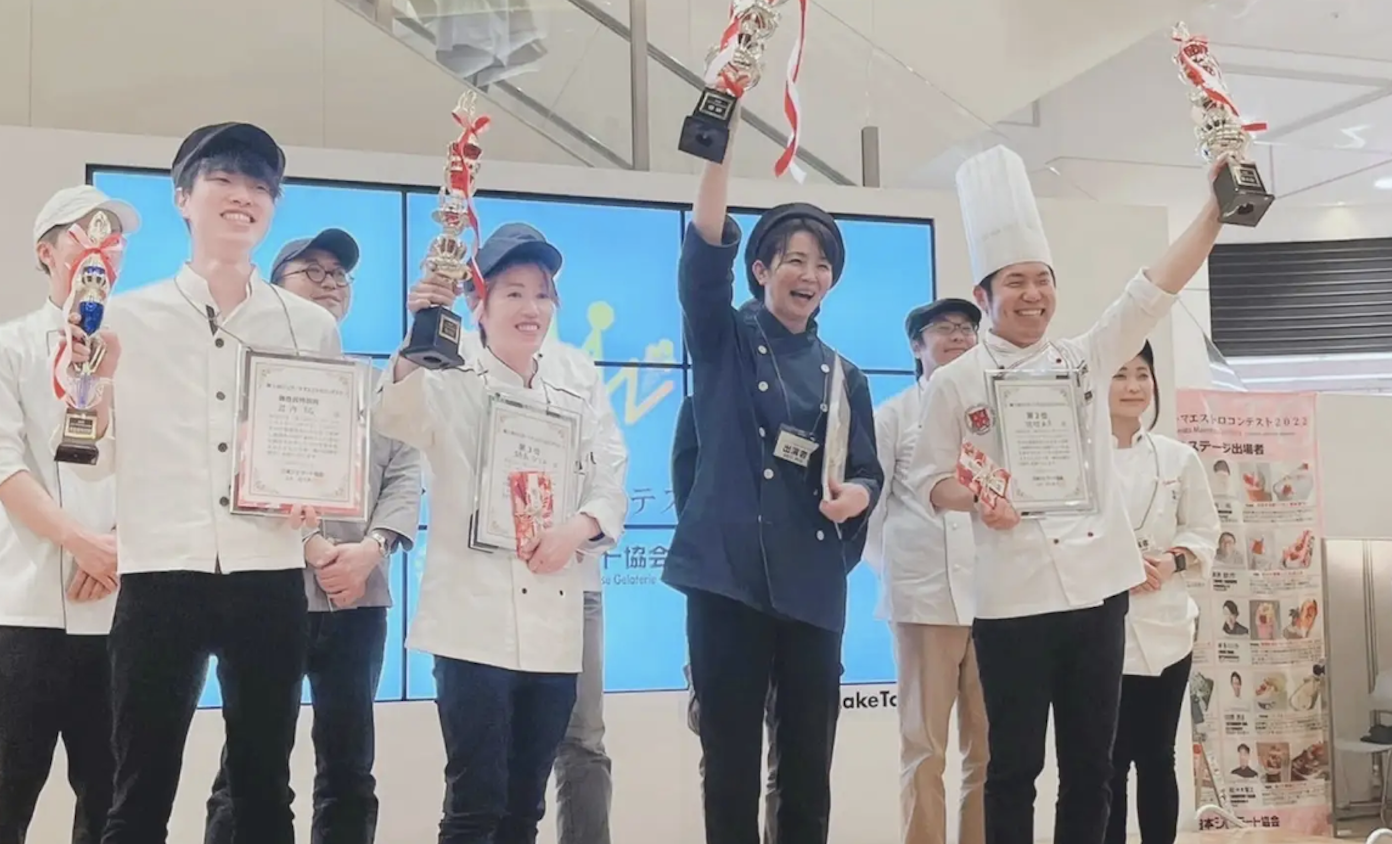 ジェラートマエストロコンテスト2022優勝！