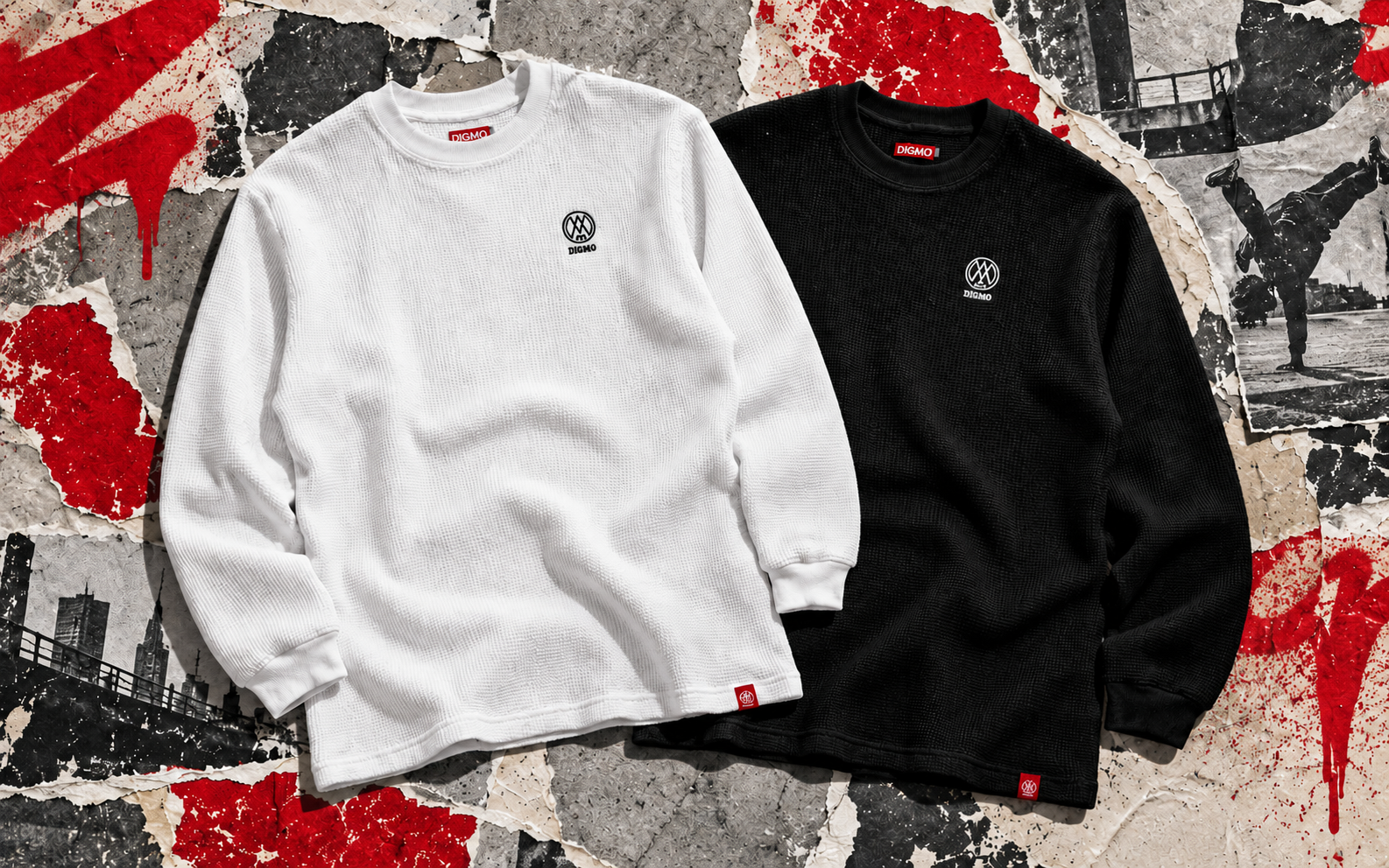 オーバーサイズで着る9ozサーマル。「ヘビーウェイトサーマルL/S Tee 」リリース