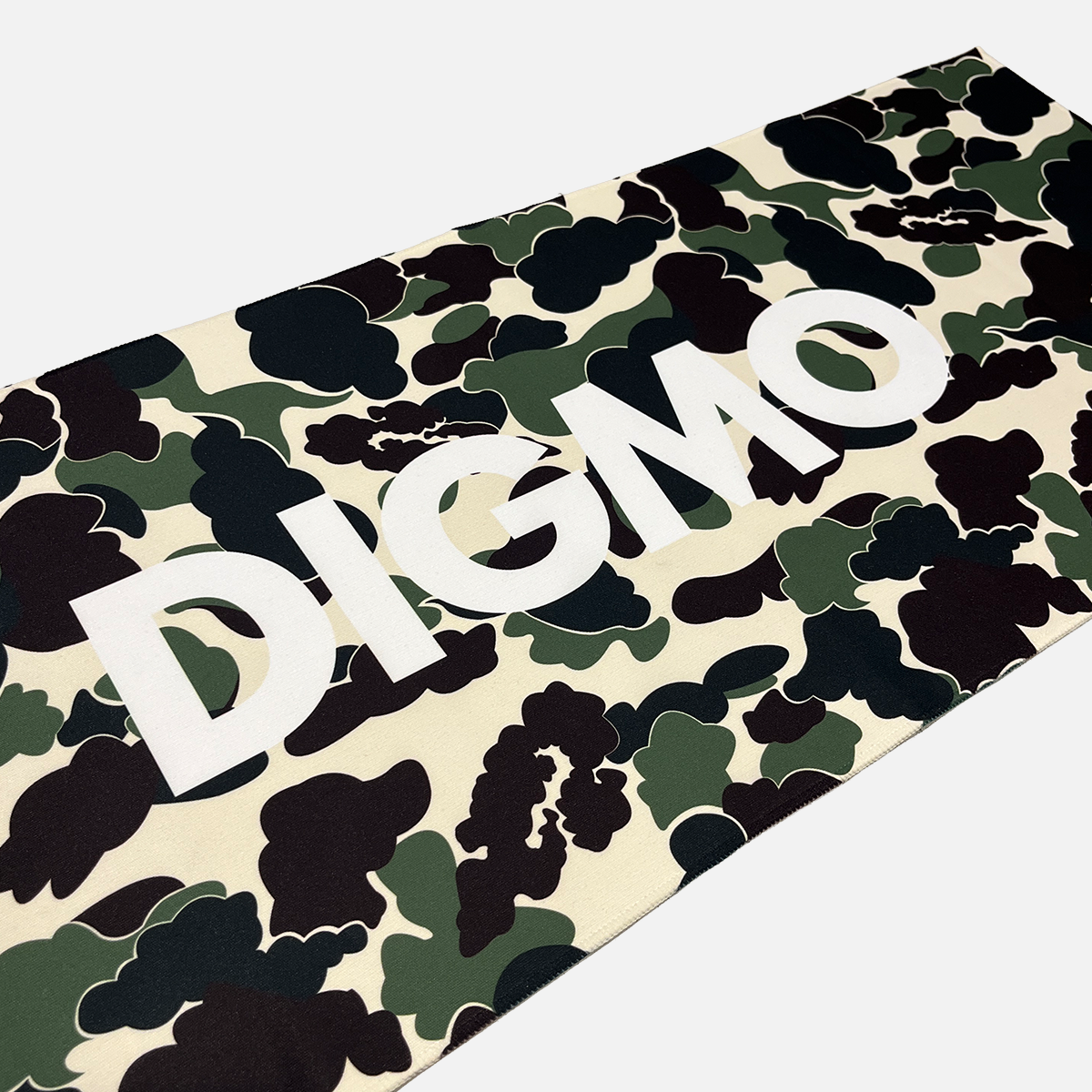 【DIGMO初のオリジナル迷彩 ― カモフラグラフィックタオル［CGT01］登場】