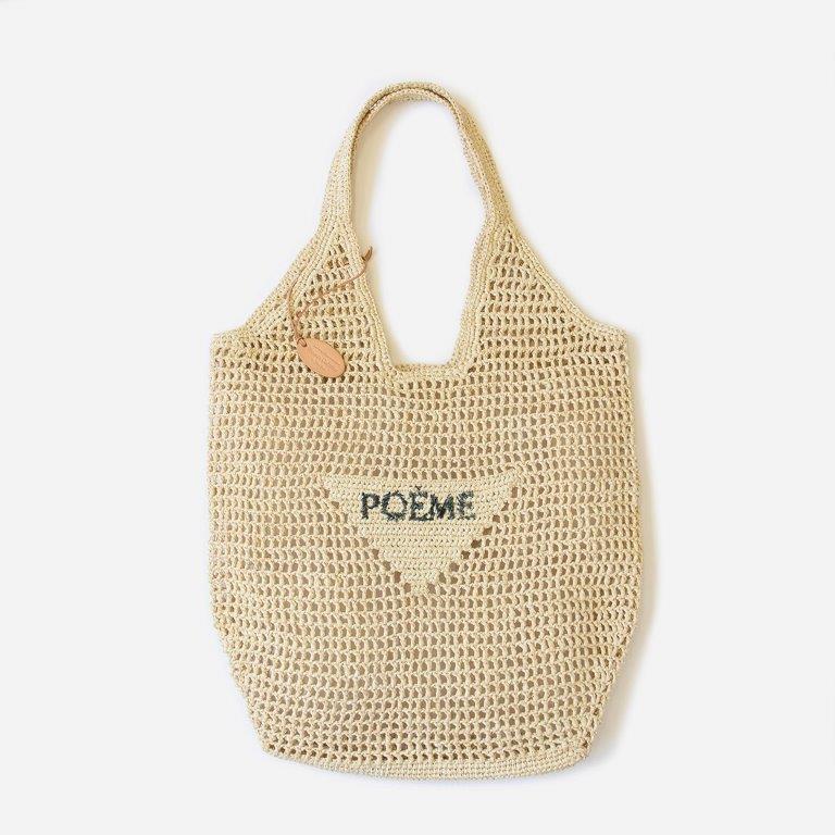 RAFFIA BAGS #BB BAG / AN・G・EL セブ島の女性達が手仕事で編み上げるバッグ
