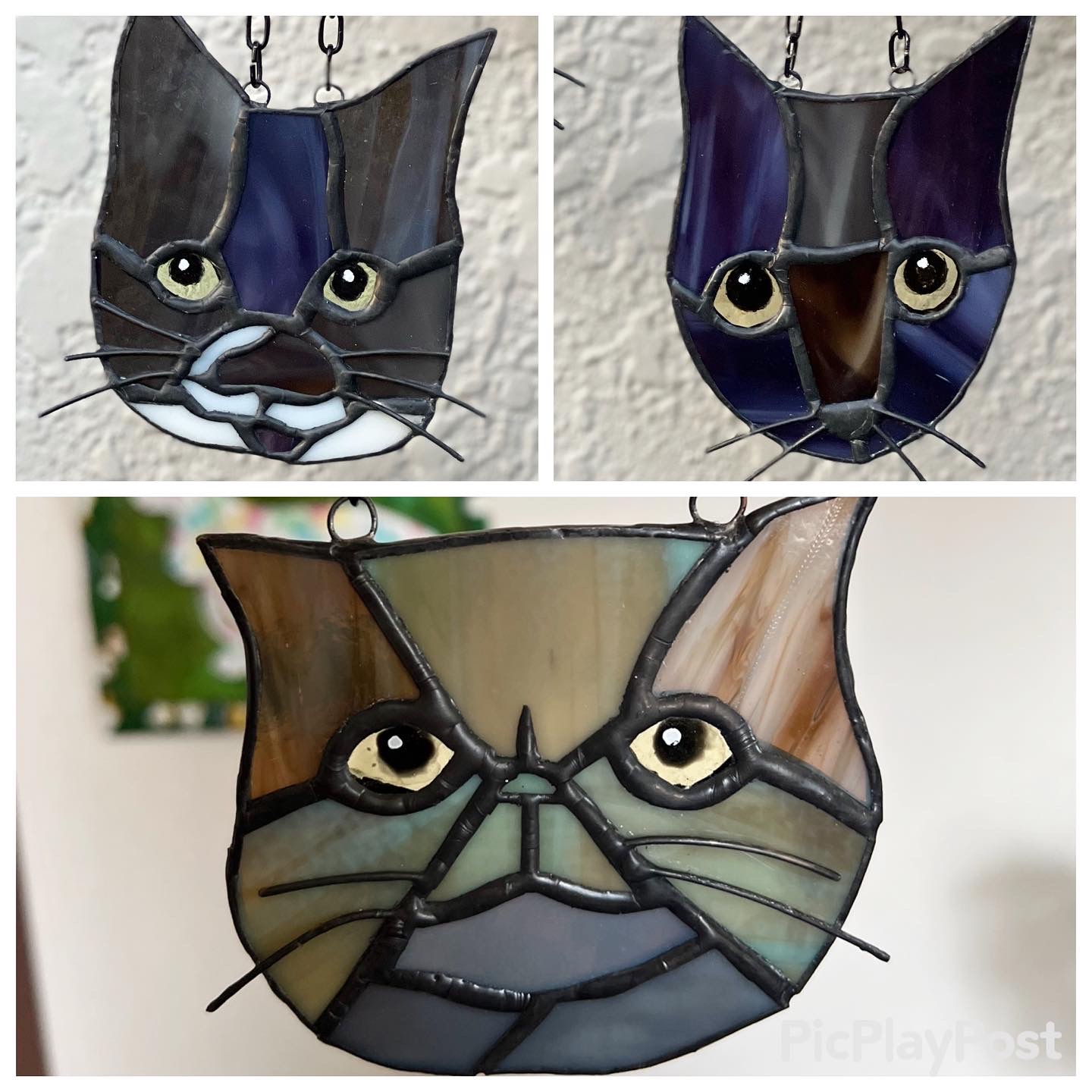 小さなお顔の似顔絵パネル