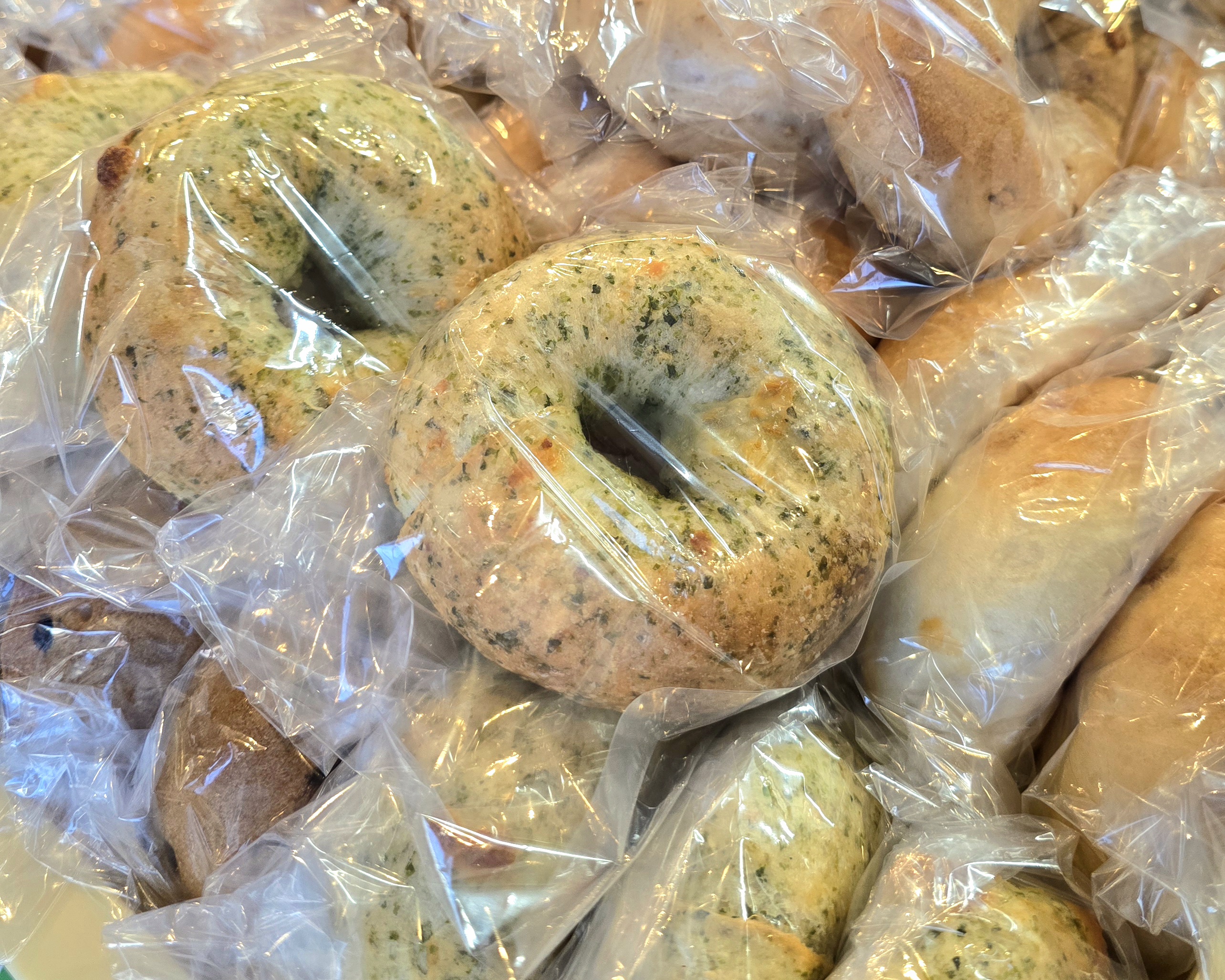 磯香る【あおさチーズベーグル】