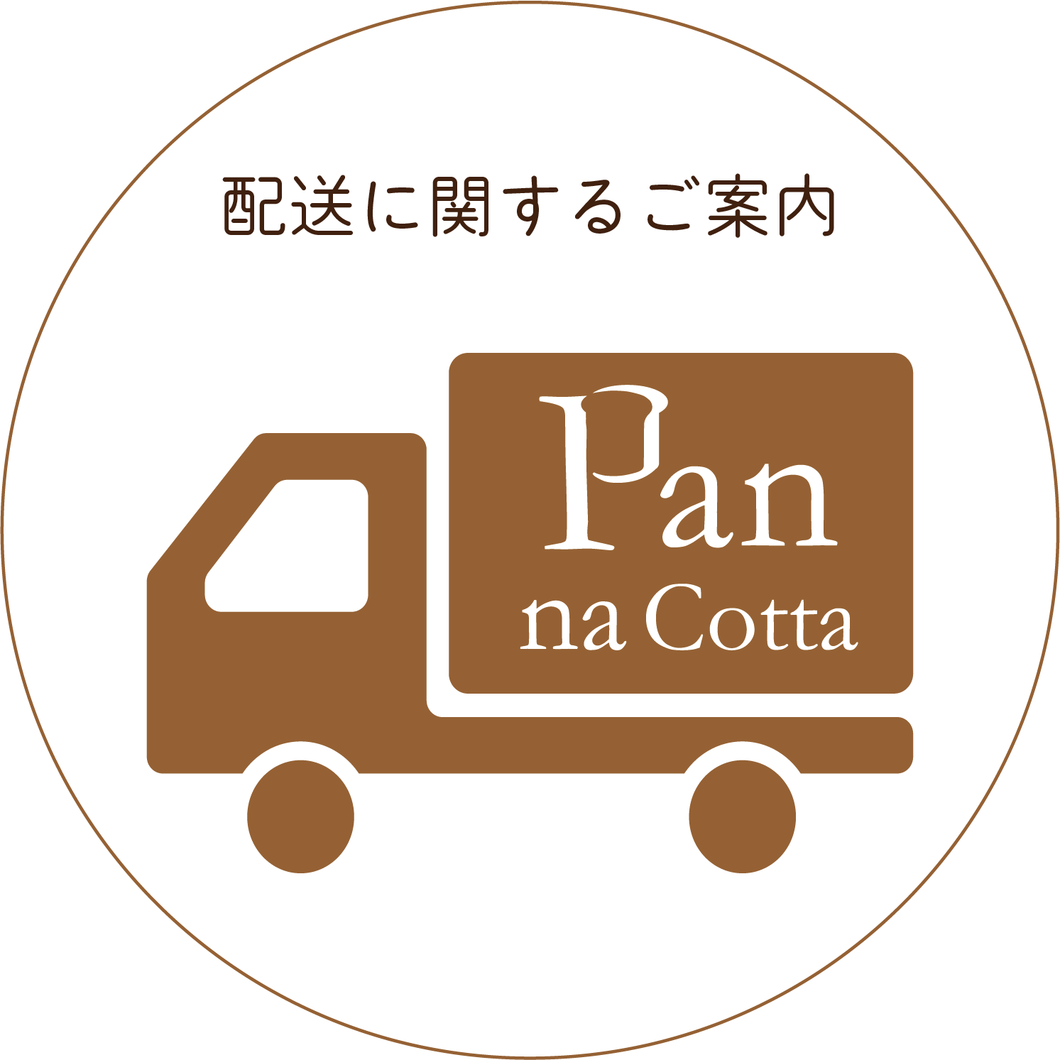 配送に関するご案内ページを設けました