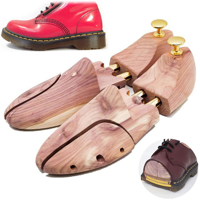 ドクターマーチン(Dr.Martens)用 天然木製シューツリー(シューキーパー、シュートリー)登場