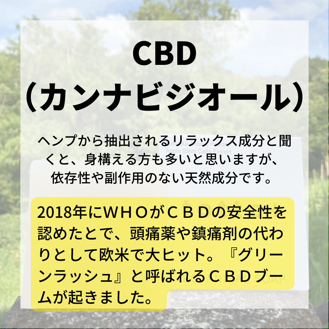 【CBDって怖そうだけど大丈夫！？】