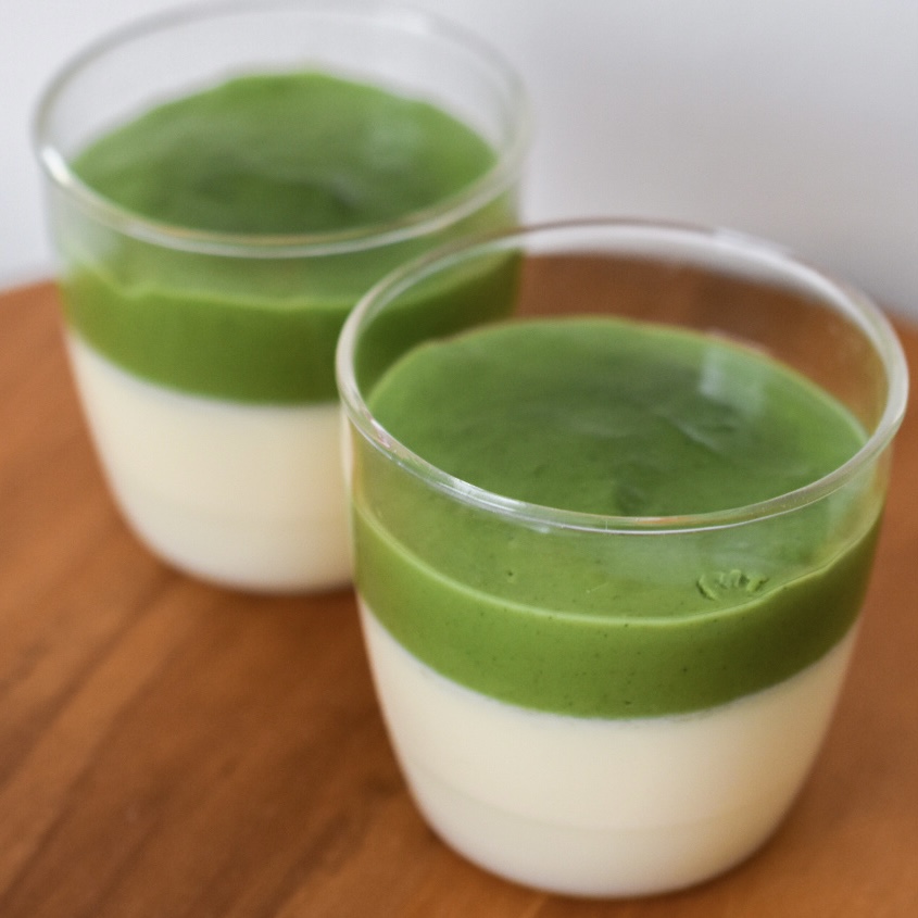【Recipe】How to make two layers of matcha pudding