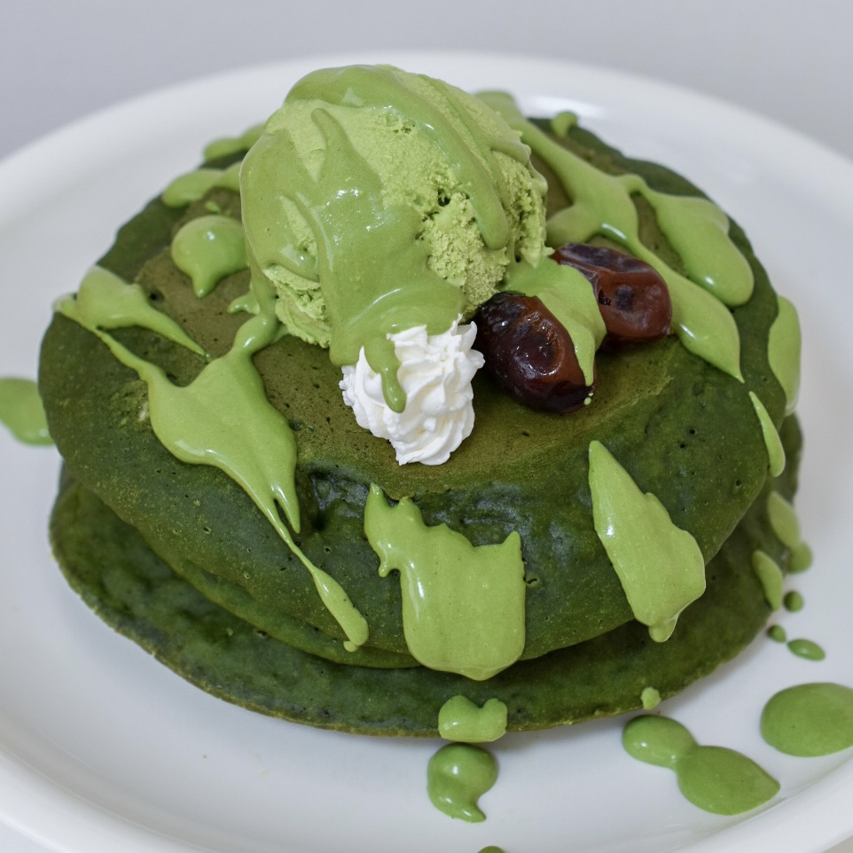 【Recipe】How to make macha pancakes