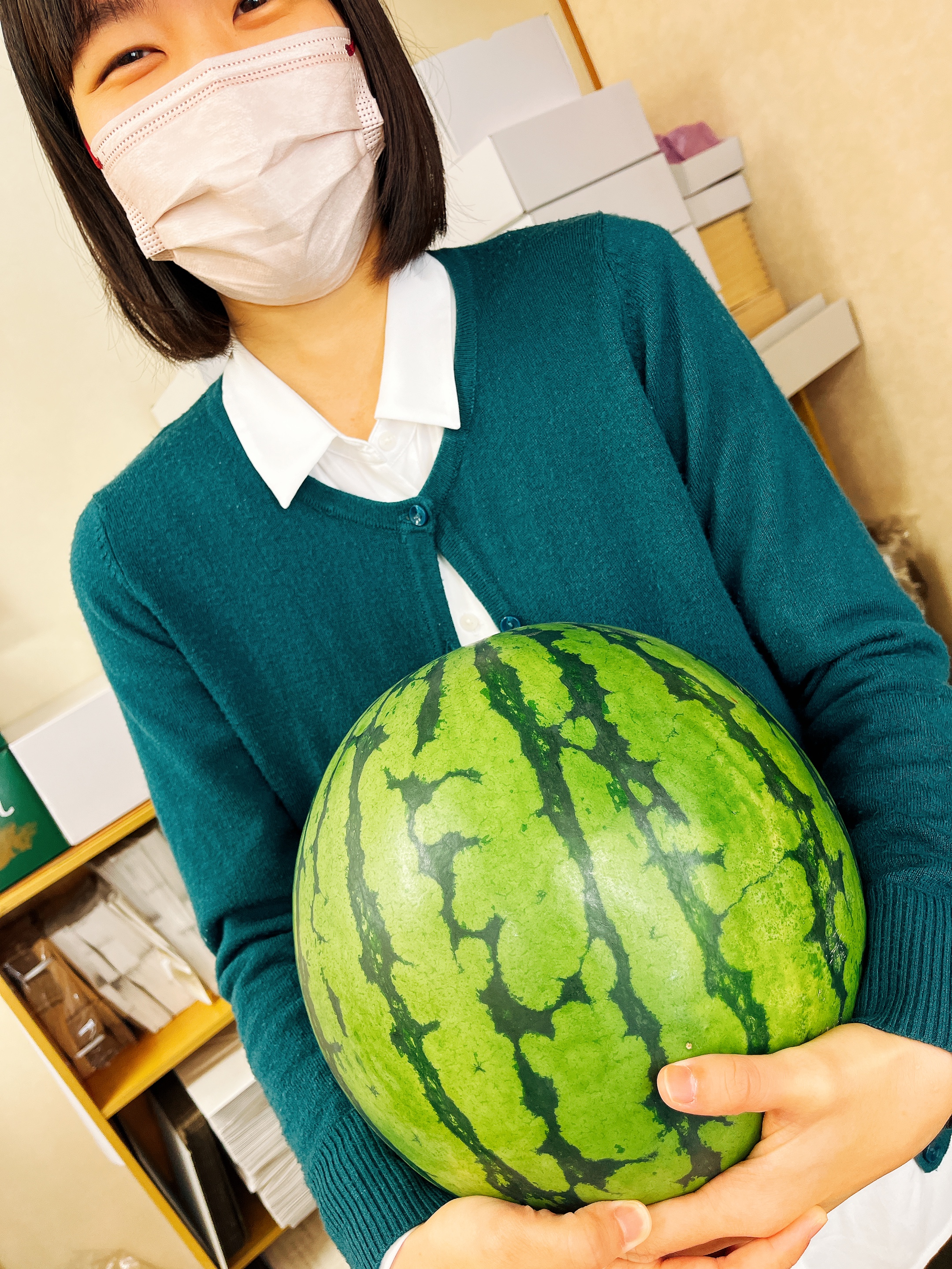 【２種類のすいか🍉】熊本県植木産の好き透きスイカ♡高知県産はちきんすいか♡
