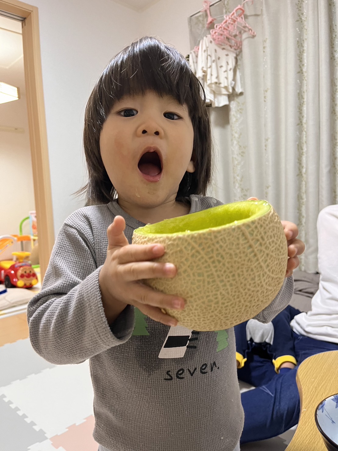 【果物屋の息子の息子】すくすく（？）成長中(;・∀・)