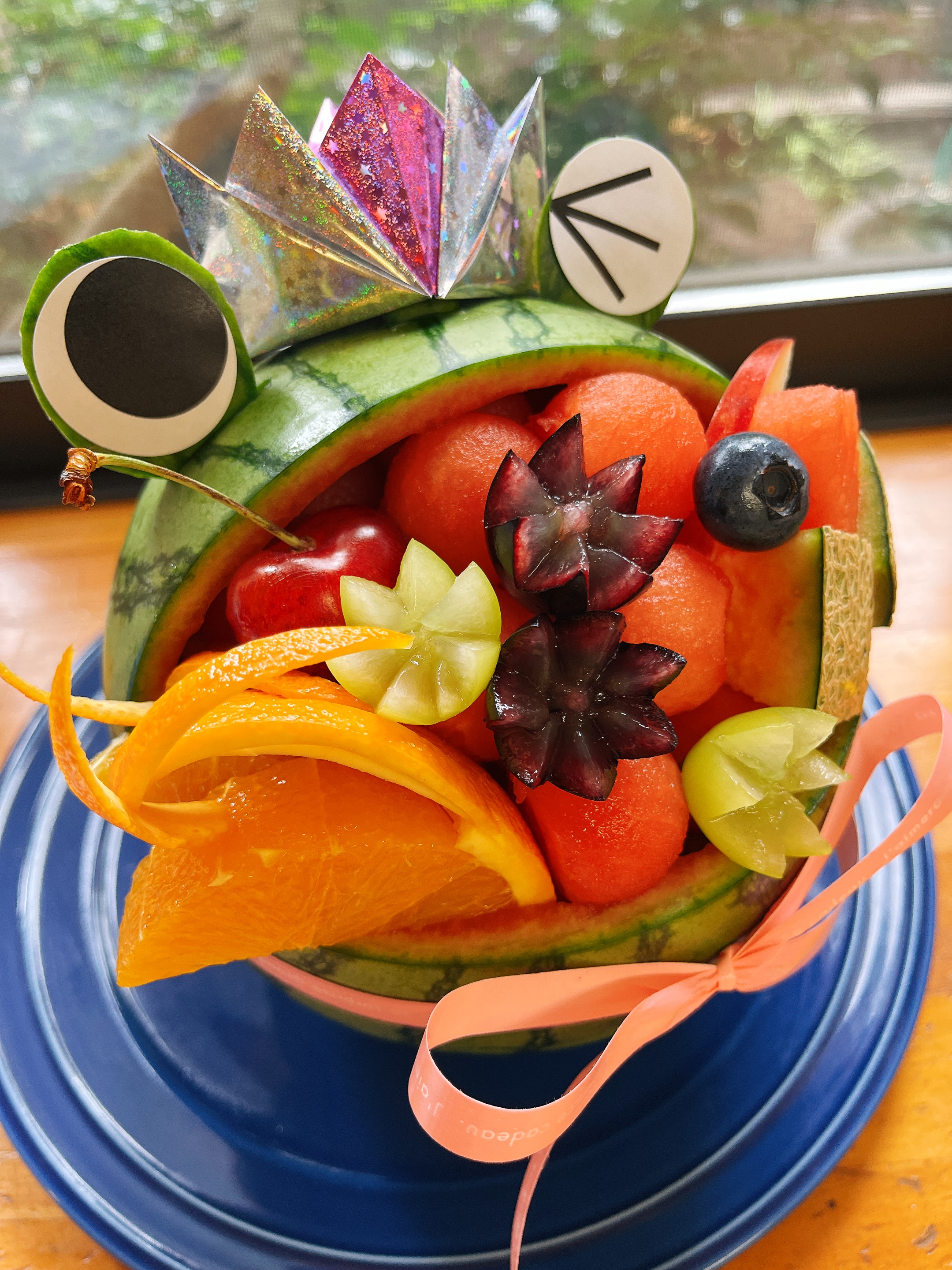 【小玉すいかがある時期限定！！】ケロちゃんすいか🍉✨