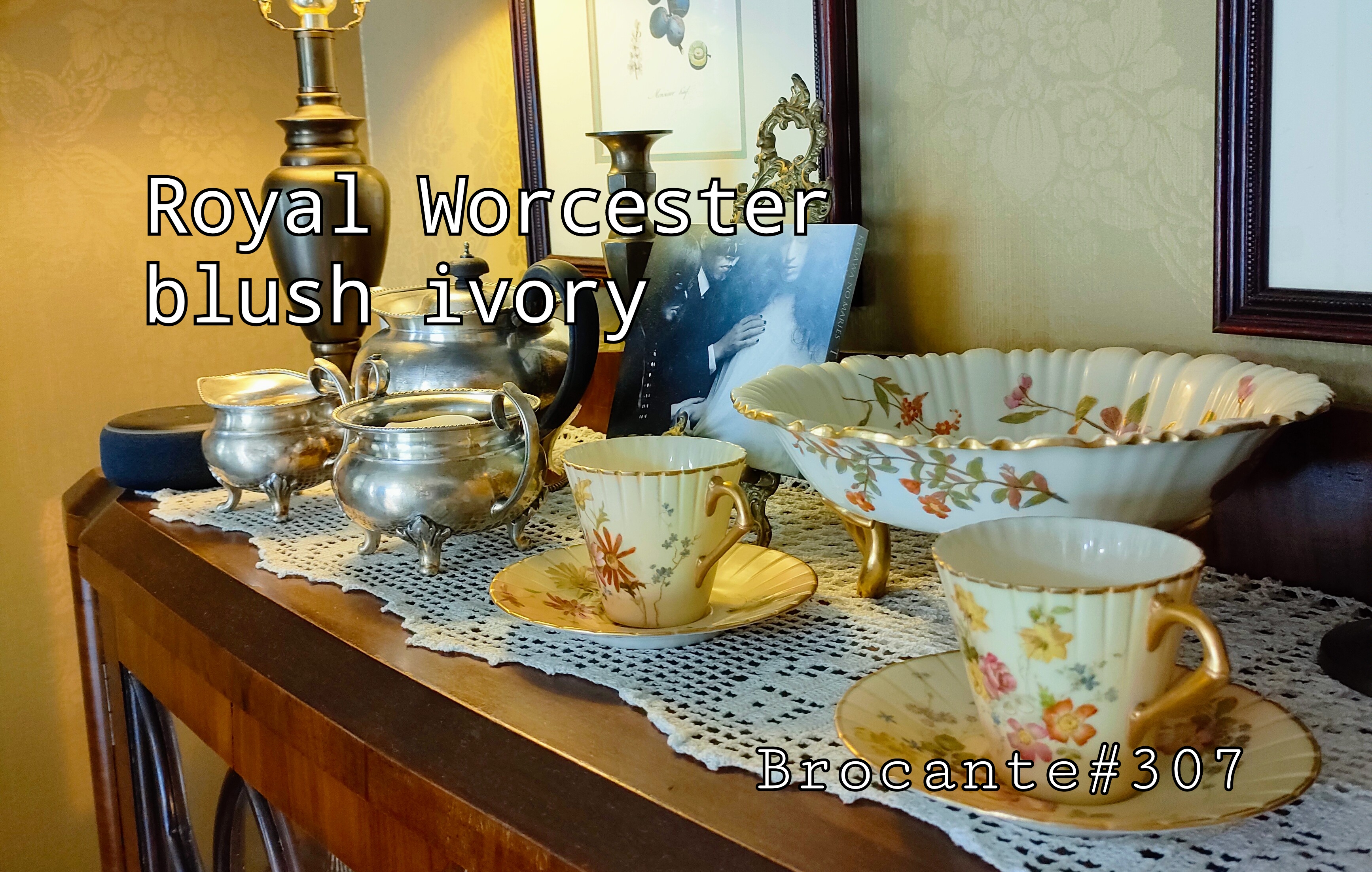 我が家愛用の英国食器　 ロイヤルウースター blush ivory　ブラッシュアイボリーシリーズ