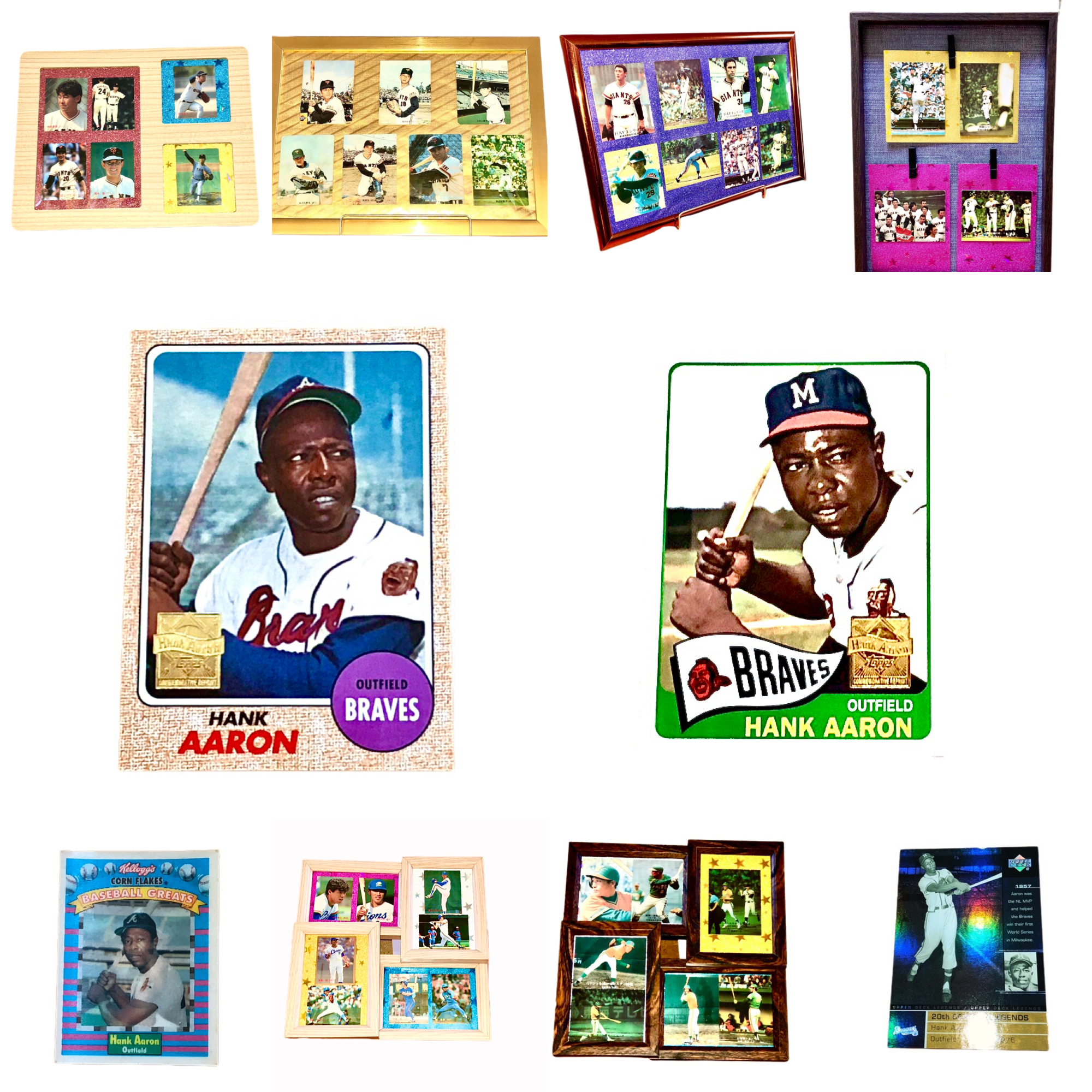 プロ野球カード額装やMLBカードも‼️