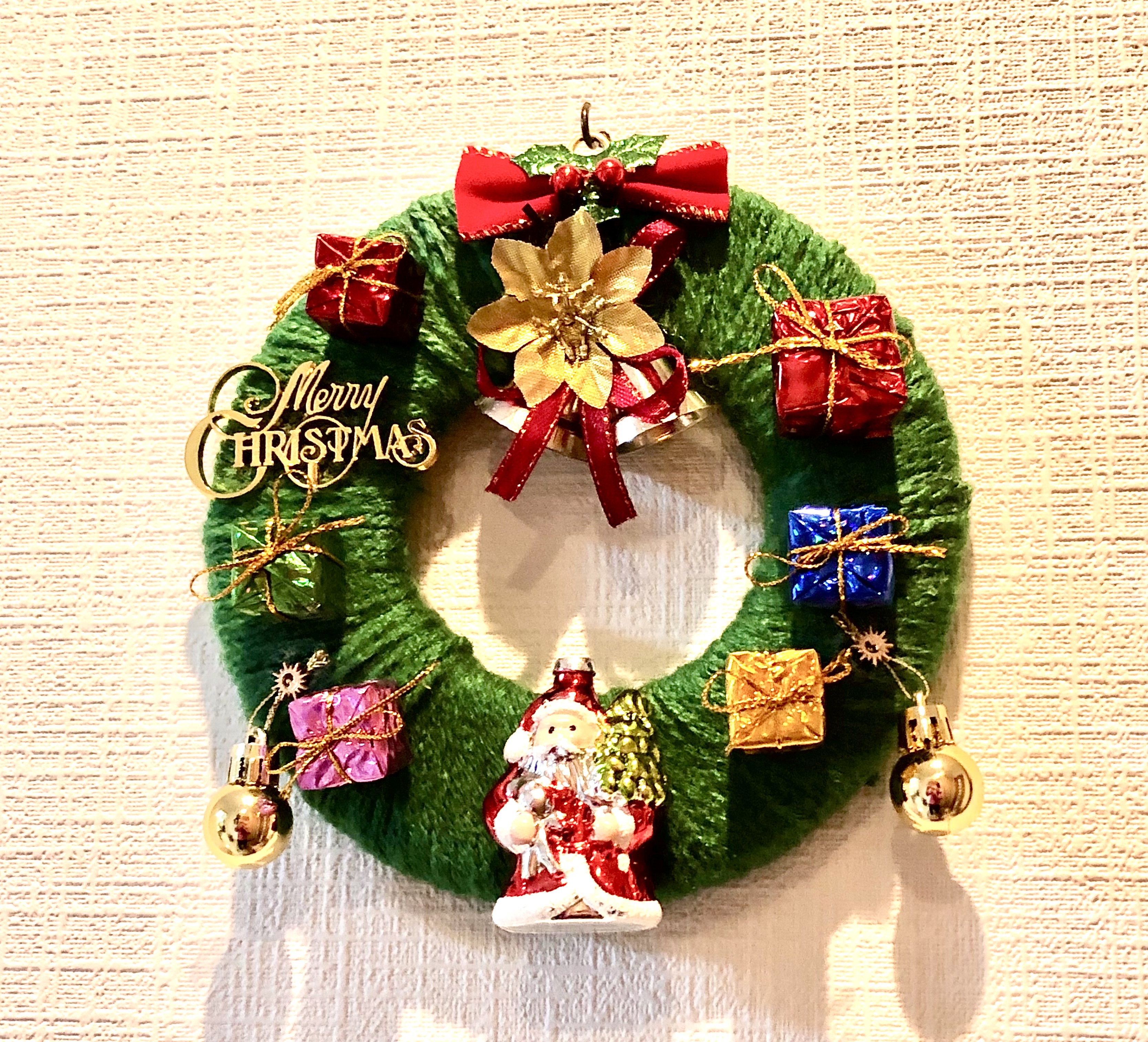 手作りクリスマスリース・グリーン‼️限定1個‼️