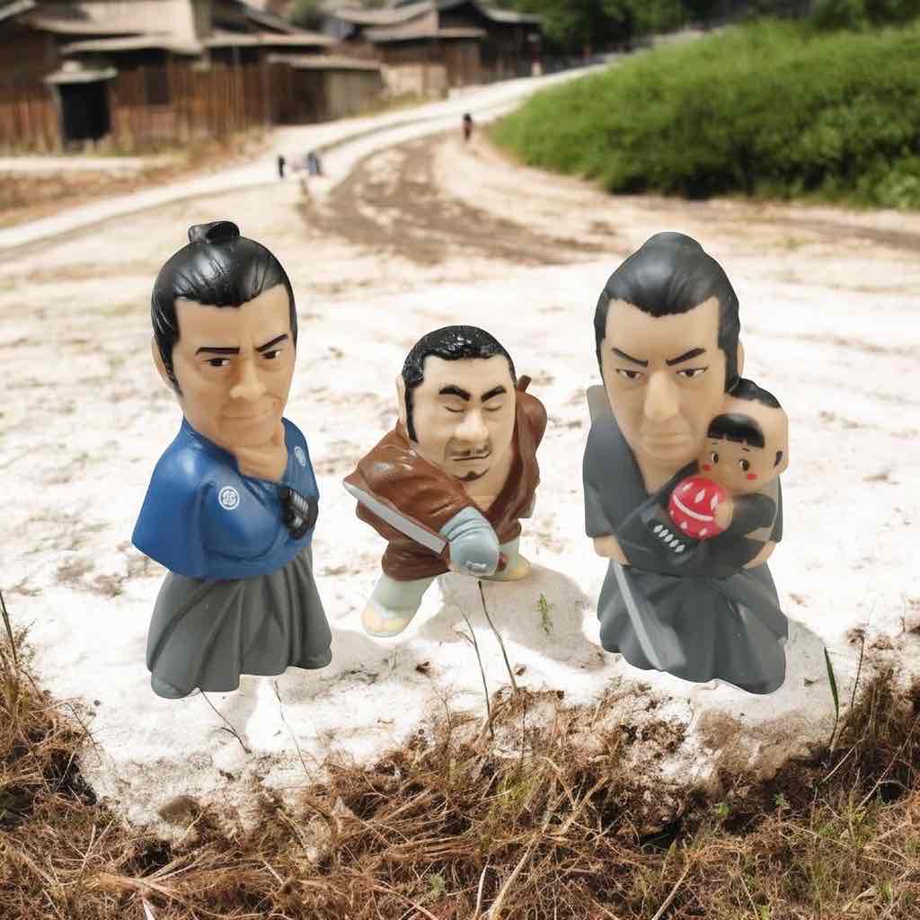 時代劇シリーズ❗️三船敏郎、勝新太郎、若山富三郎の豪華3点セット❗️