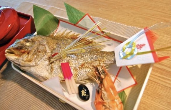 尾頭付きの鯛と昭和の出来事！