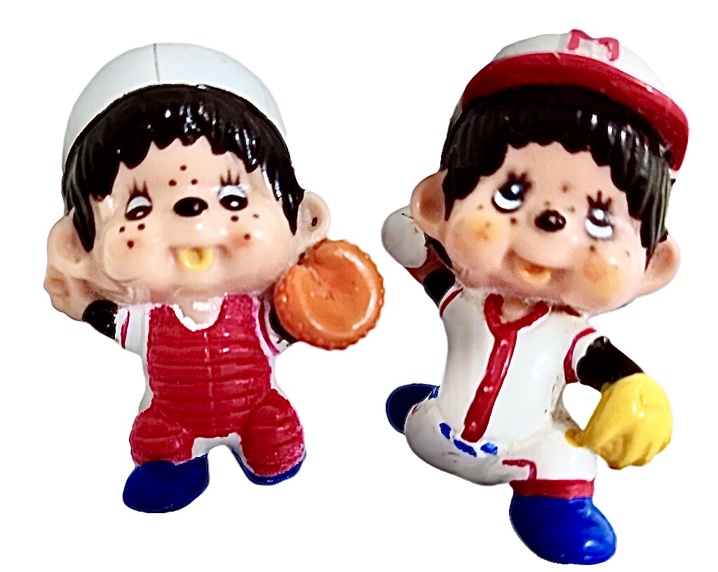 1970年代のモンチッチのPVCフィギュアです‼️