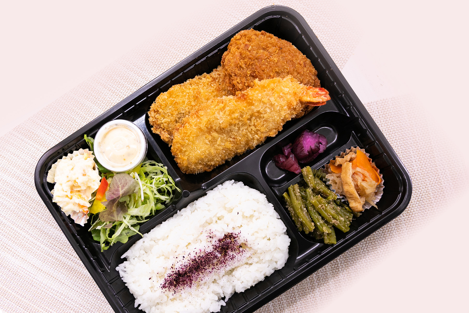 お好きな揚げ物でお弁当