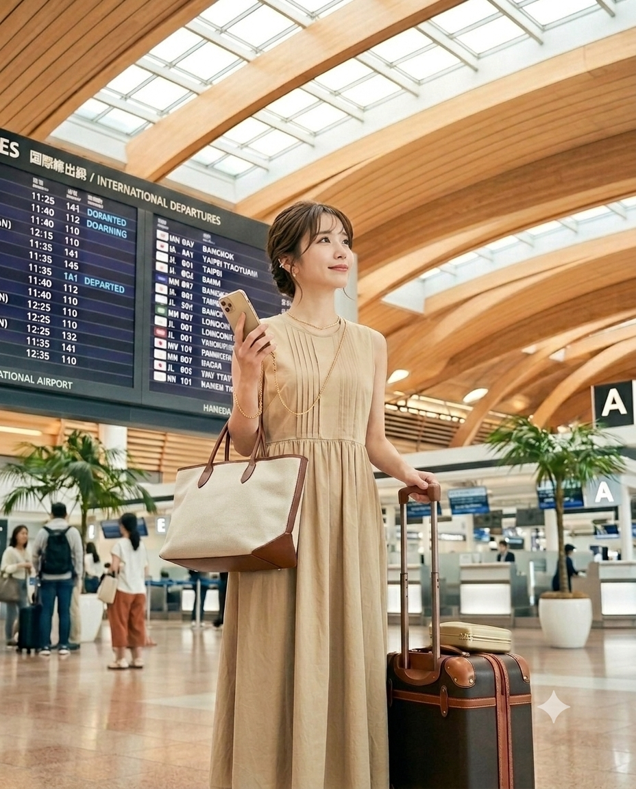 空の旅に思いを馳せて。