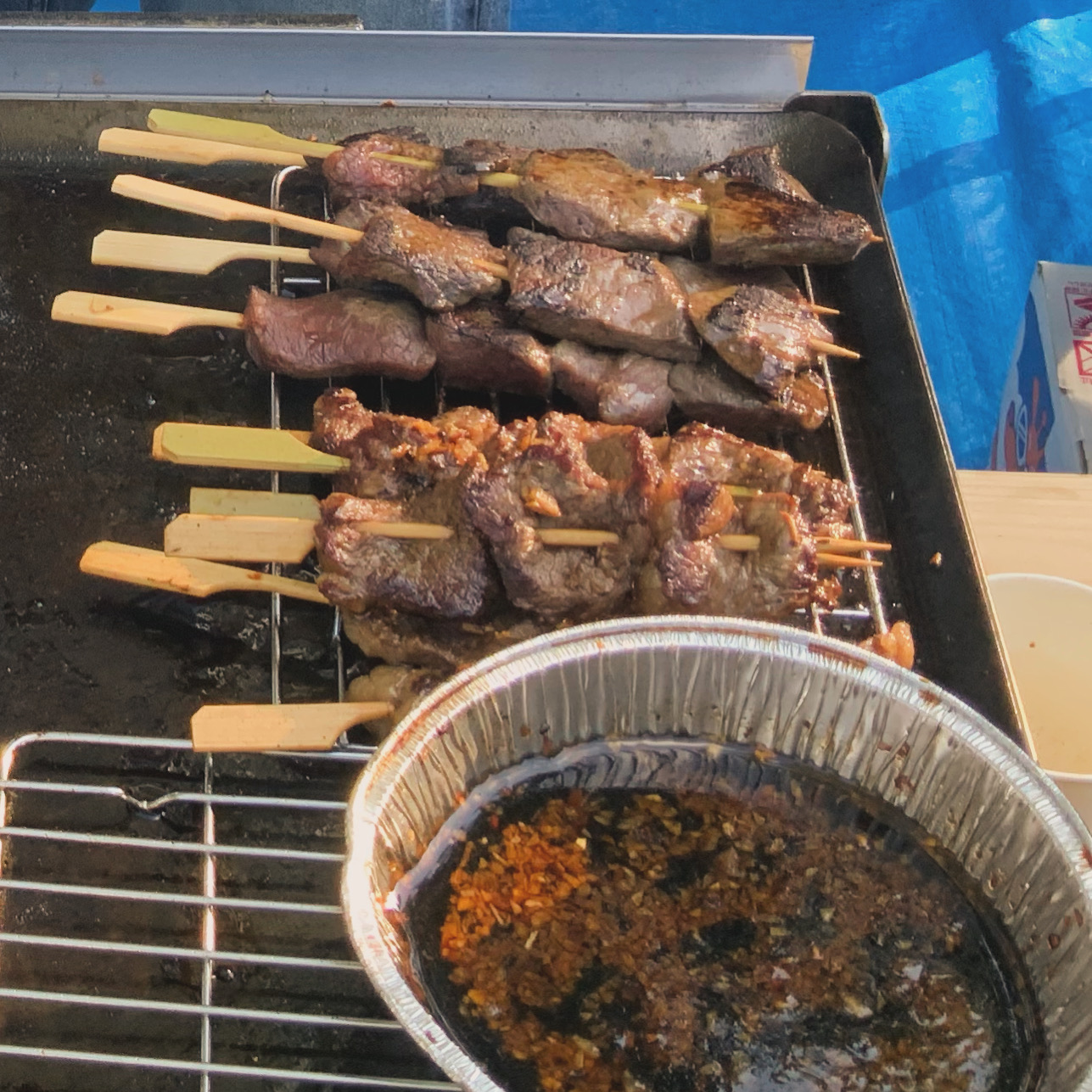 鹿肉とA5ランク仙台牛