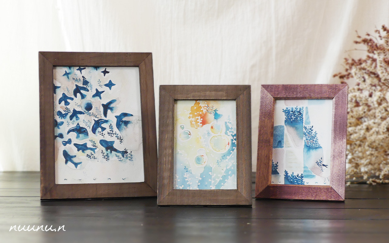 Webショップに水彩原画3点を追加しました。 よろしければご覧ください。