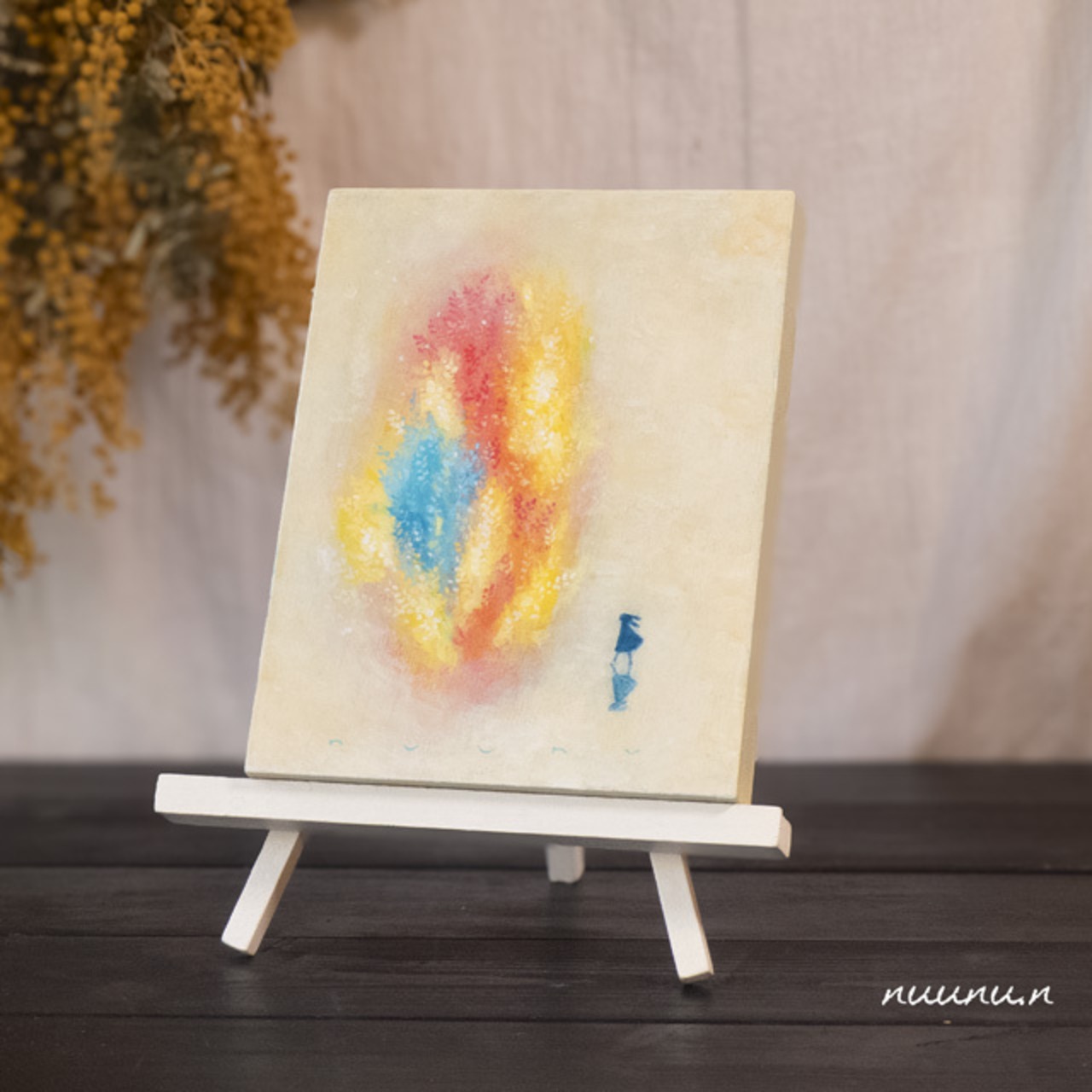 アクリル画（原画）２点と水彩画（原画）１点を追加しました。