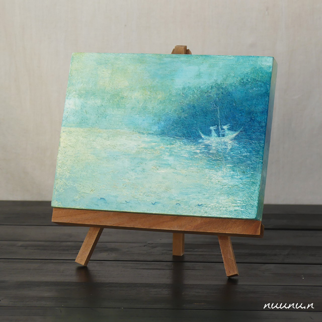 油彩画原画1点をお買い上げいただきました。