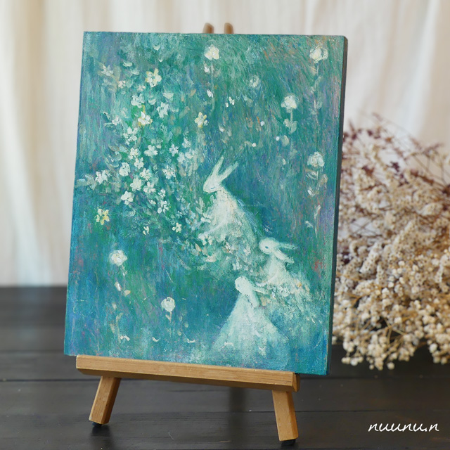 アクリル画　原画　お迎え頂きありがとうございました。