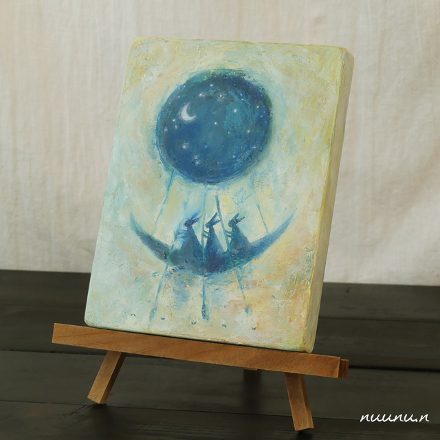 油彩画原画1点をショップにアップしました。