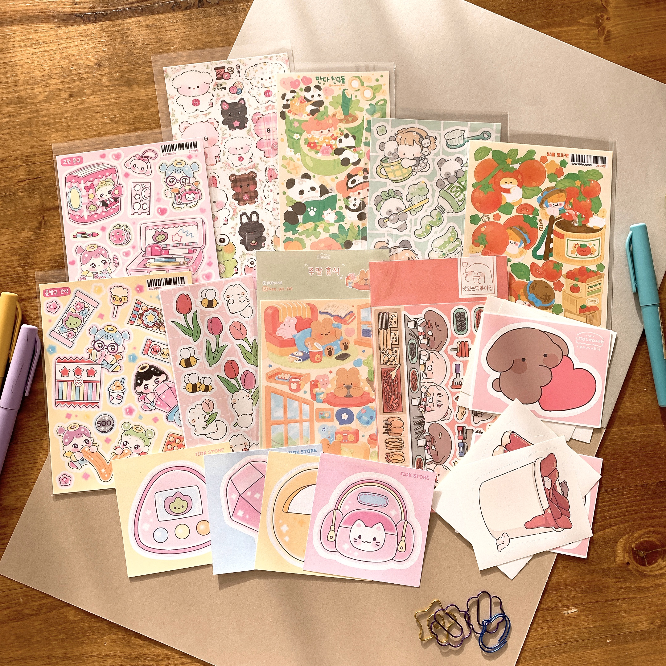 [新商品紹介]9月26日より販売！秋を彩る可愛いシール集合！新商品を追加！