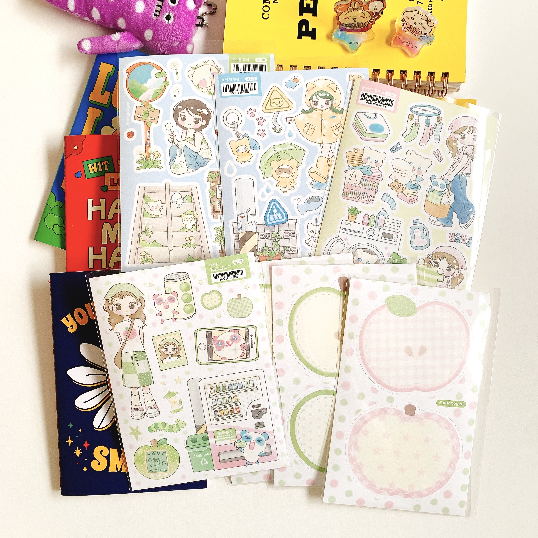 【HARUDORAN】7月は初夏をイメージ、爽やかな夏をテーマに、初登場のポッポギ、可愛い漫画系