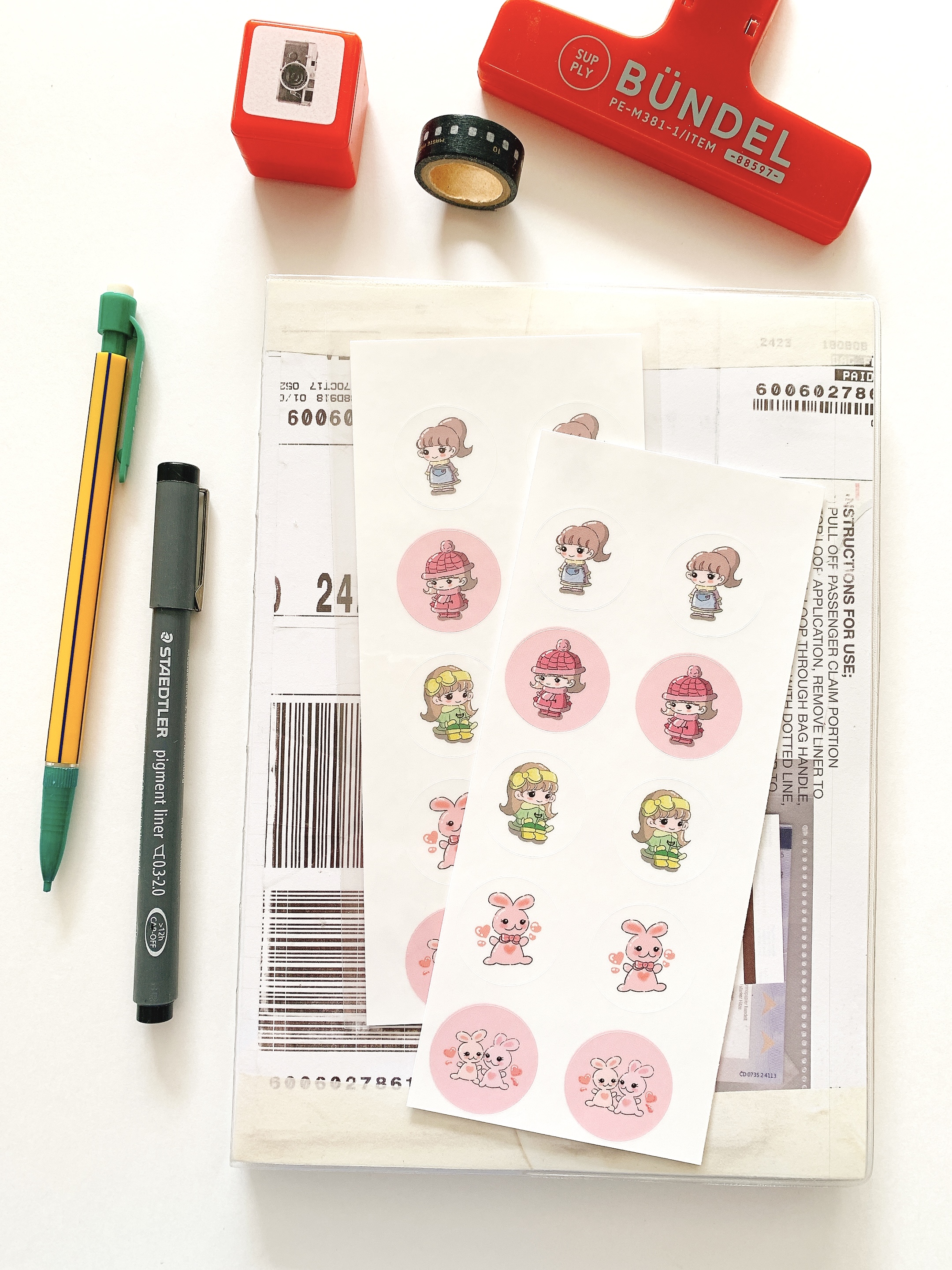 【スペシャルエディション】HARUDORAN愉快な仲間たちが可愛いシールになりました