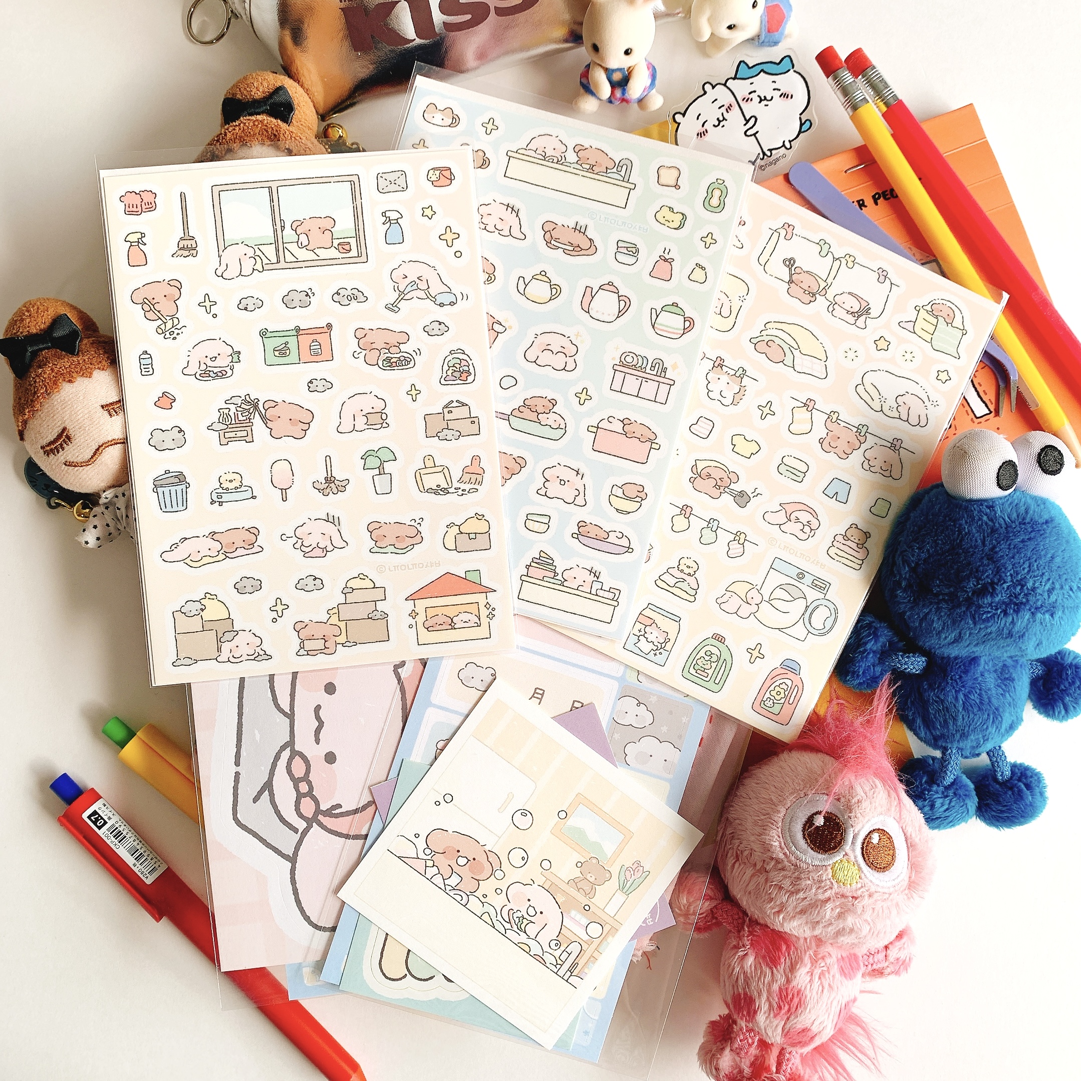 【HARUDORAN新商品案内】小さくてかわいいウサギちゃんベビーとべべの可愛い日常を描く